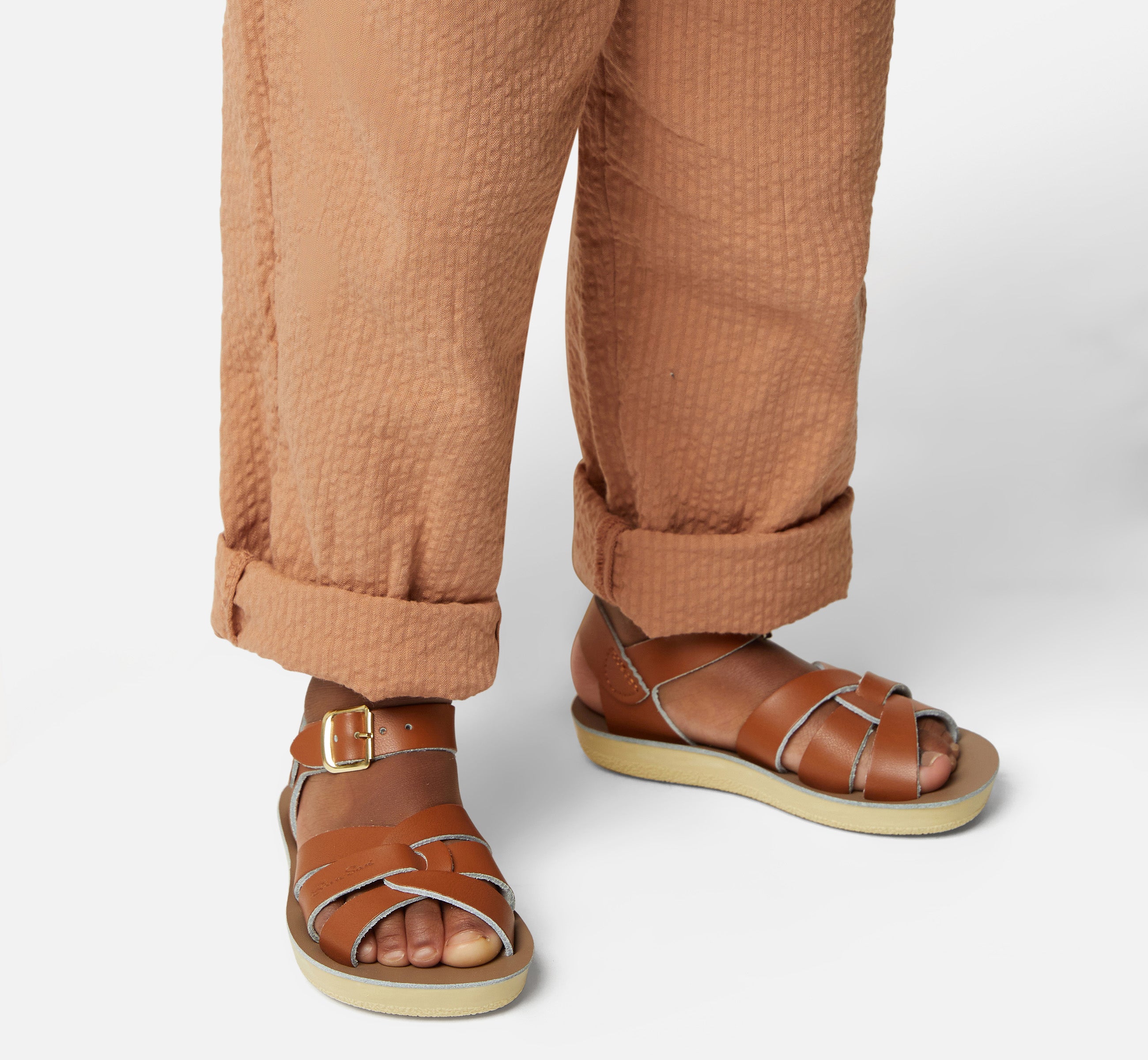 Swimmer Tan Kids Sandal - Salt-Water Sandals Asia