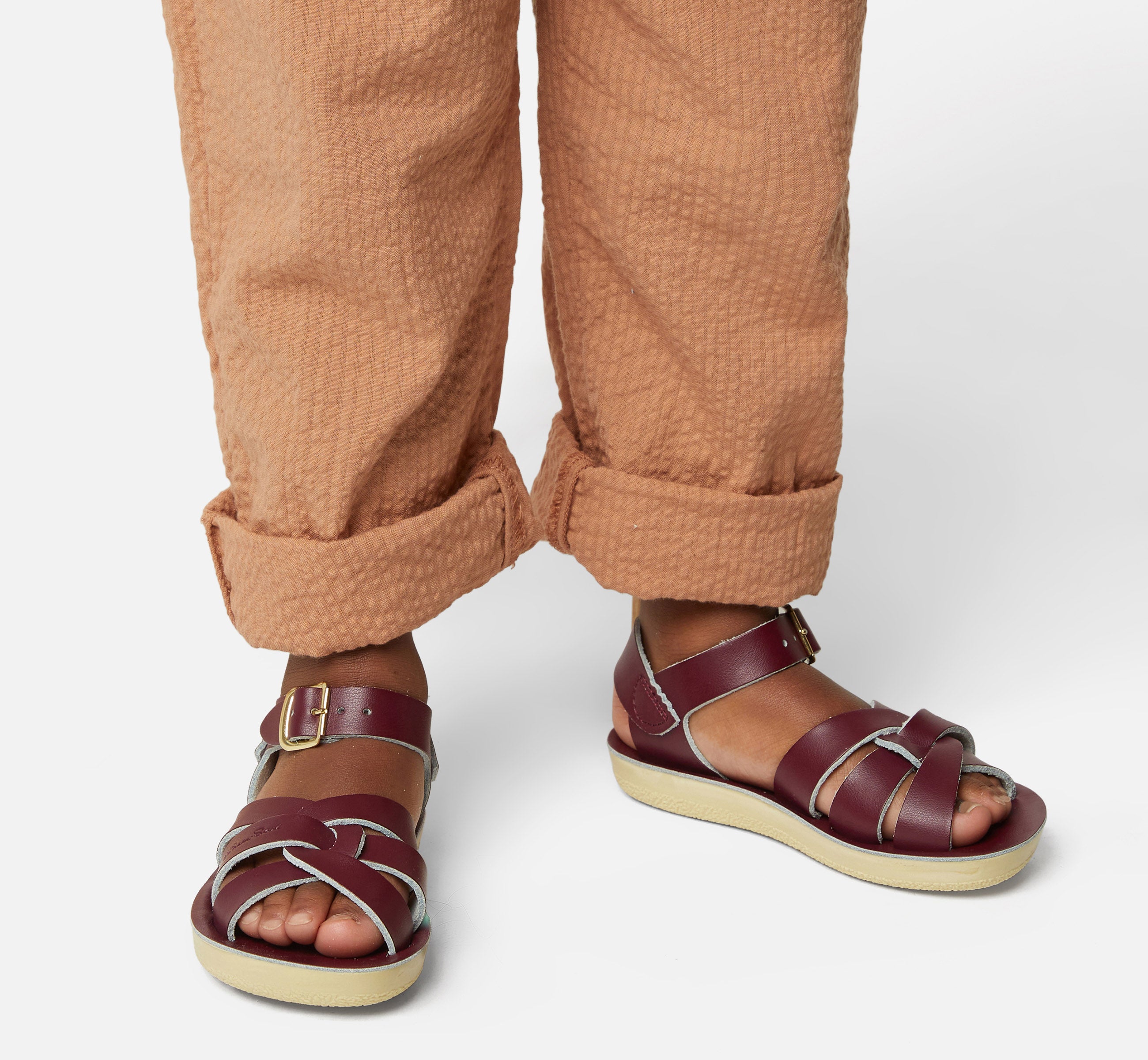 Swimmer Claret Kids Sandal - Salt-Water Sandals Asia