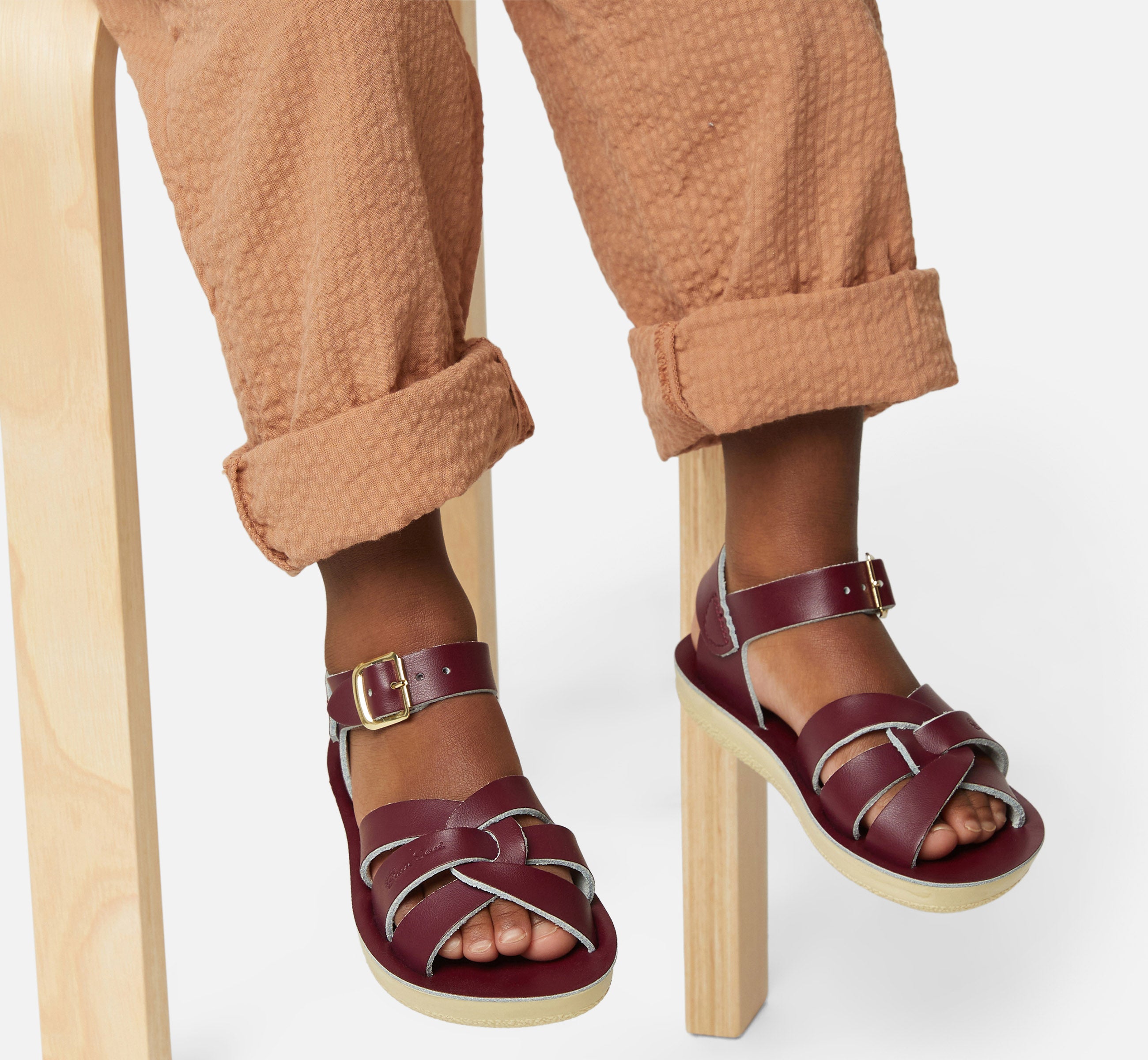 Swimmer Claret Kids Sandal - Salt-Water Sandals Asia