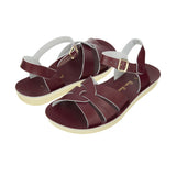 Swimmer Claret Womens Sandal - Women's Ankle Strap Sandals - Salt-Water Sandals Asia