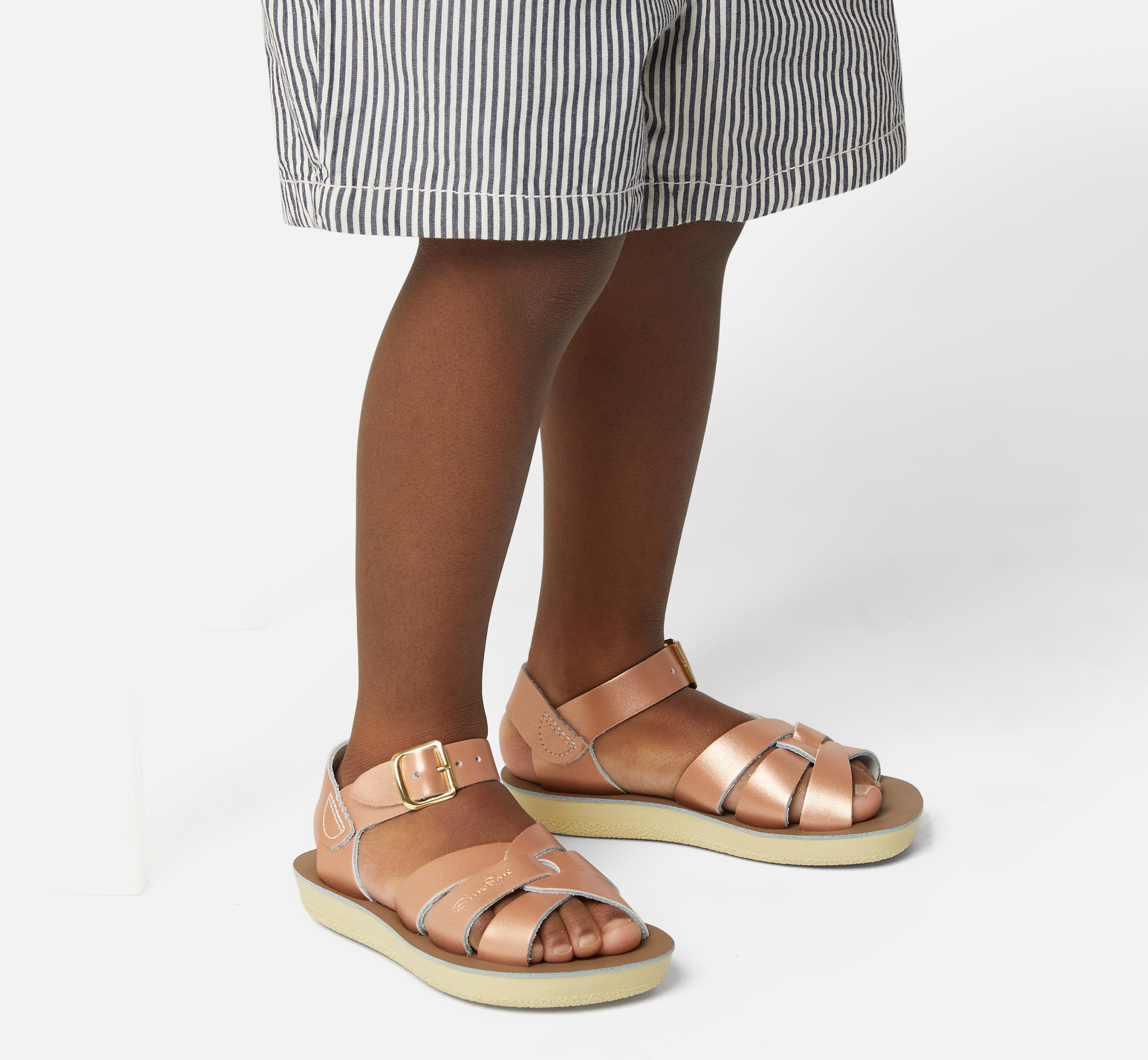 Swimmer Rose Gold Kids Sandal - Salt-Water Sandals Asia