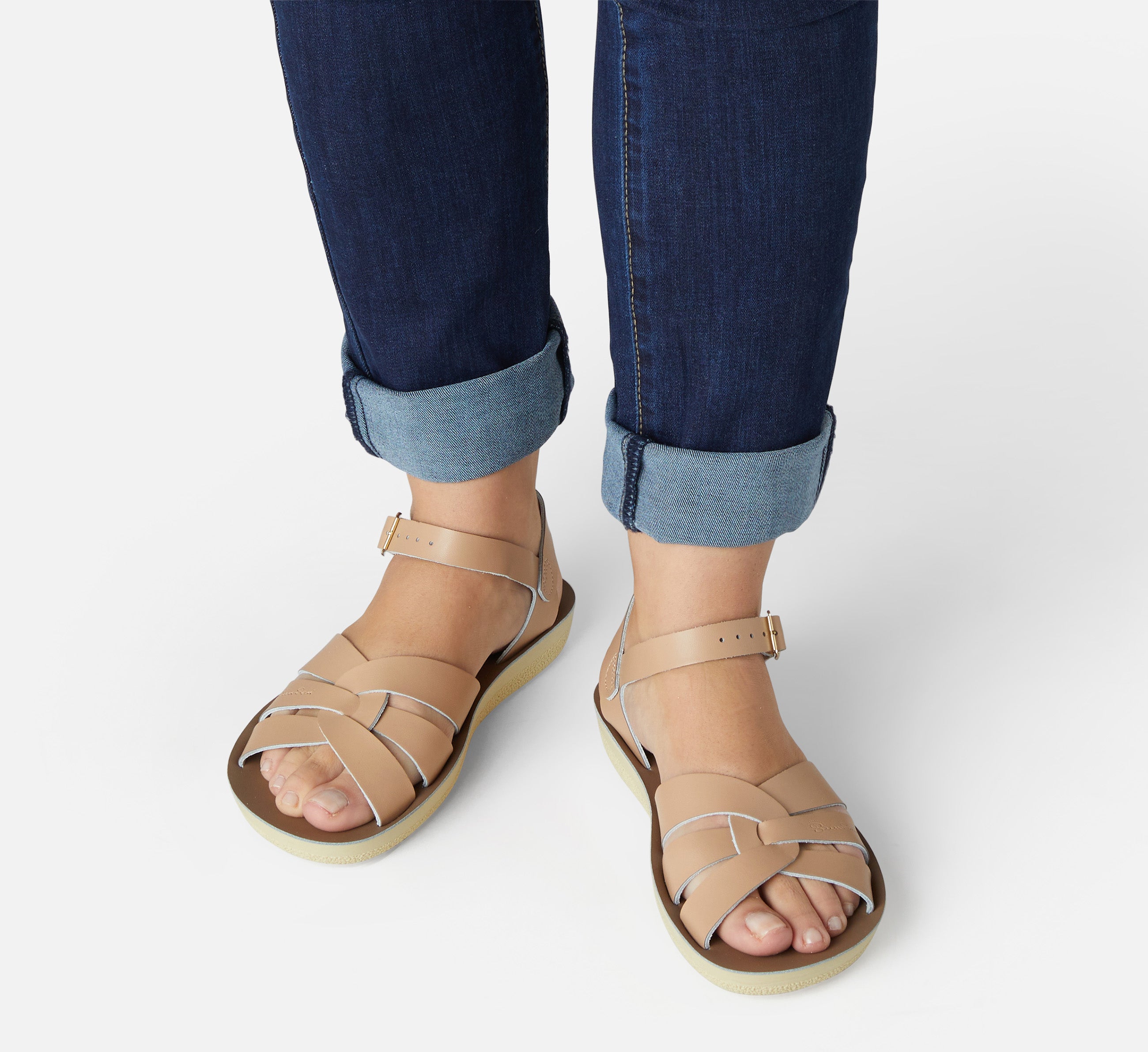 Swimmer Latte Womens Sandal - Salt-Water Sandals Asia