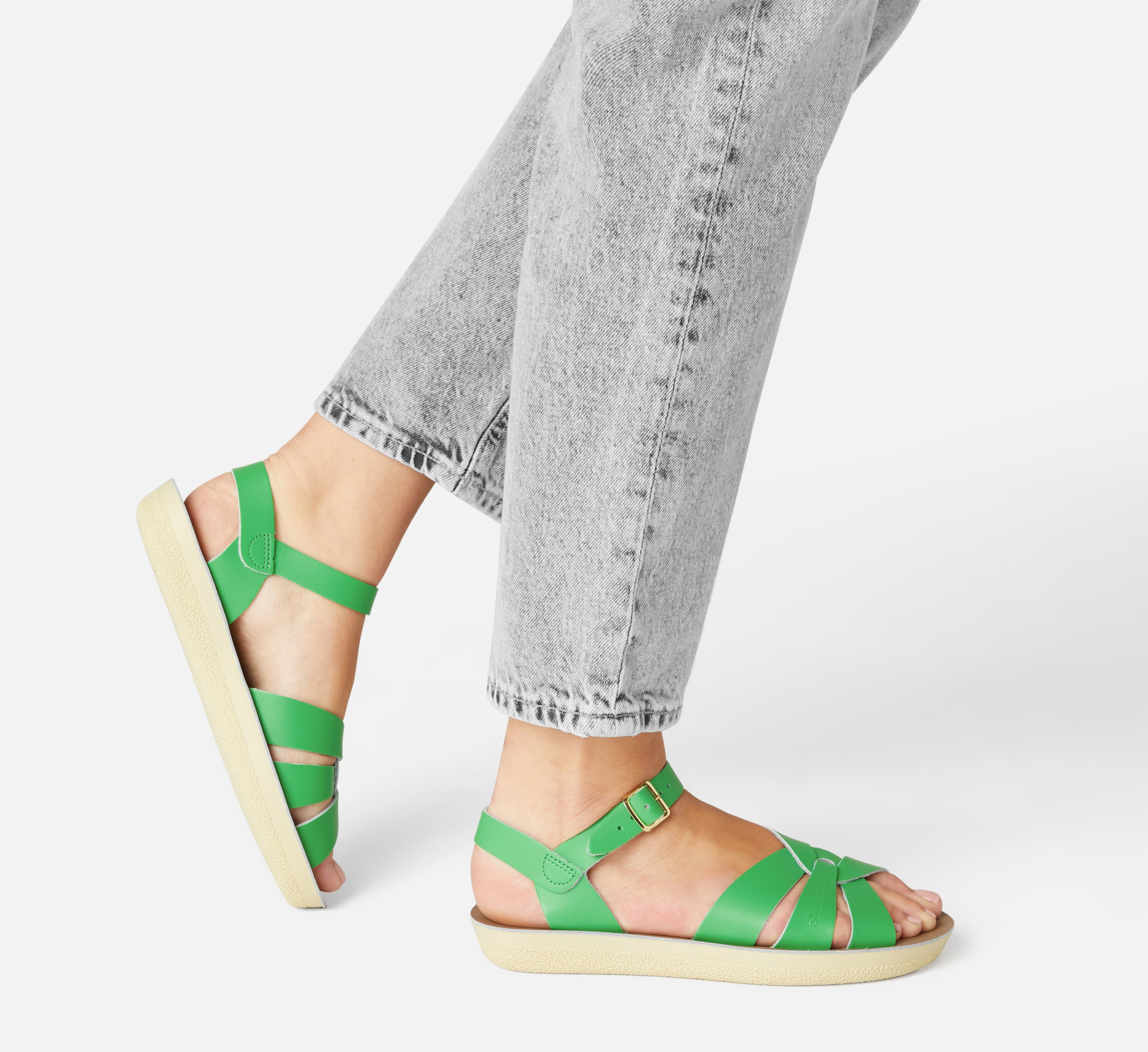 Swimmer Kelly Green Womens Sandal - Salt-Water Sandals Asia