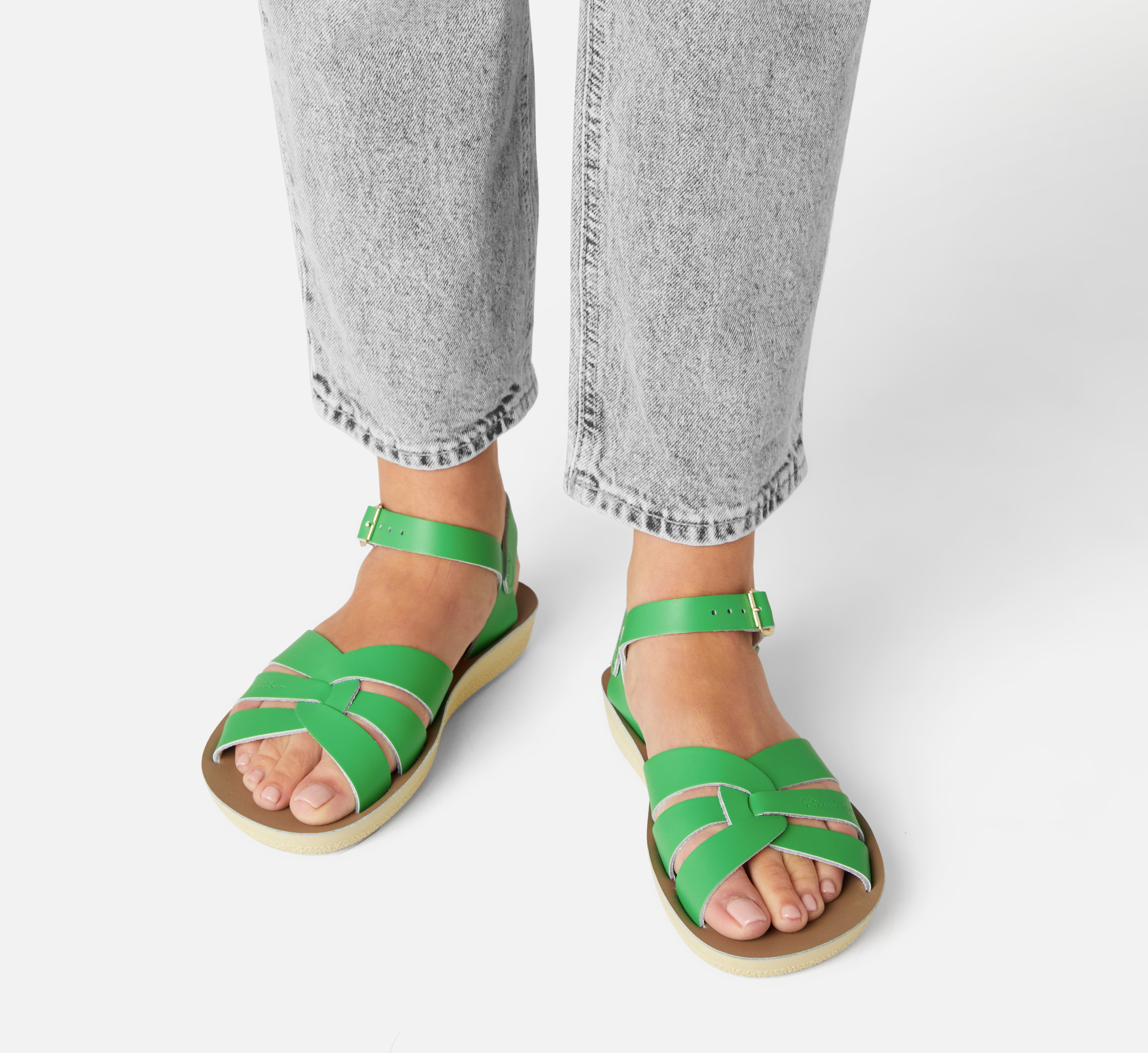 Swimmer Kelly Green Womens Sandal - Salt-Water Sandals Asia