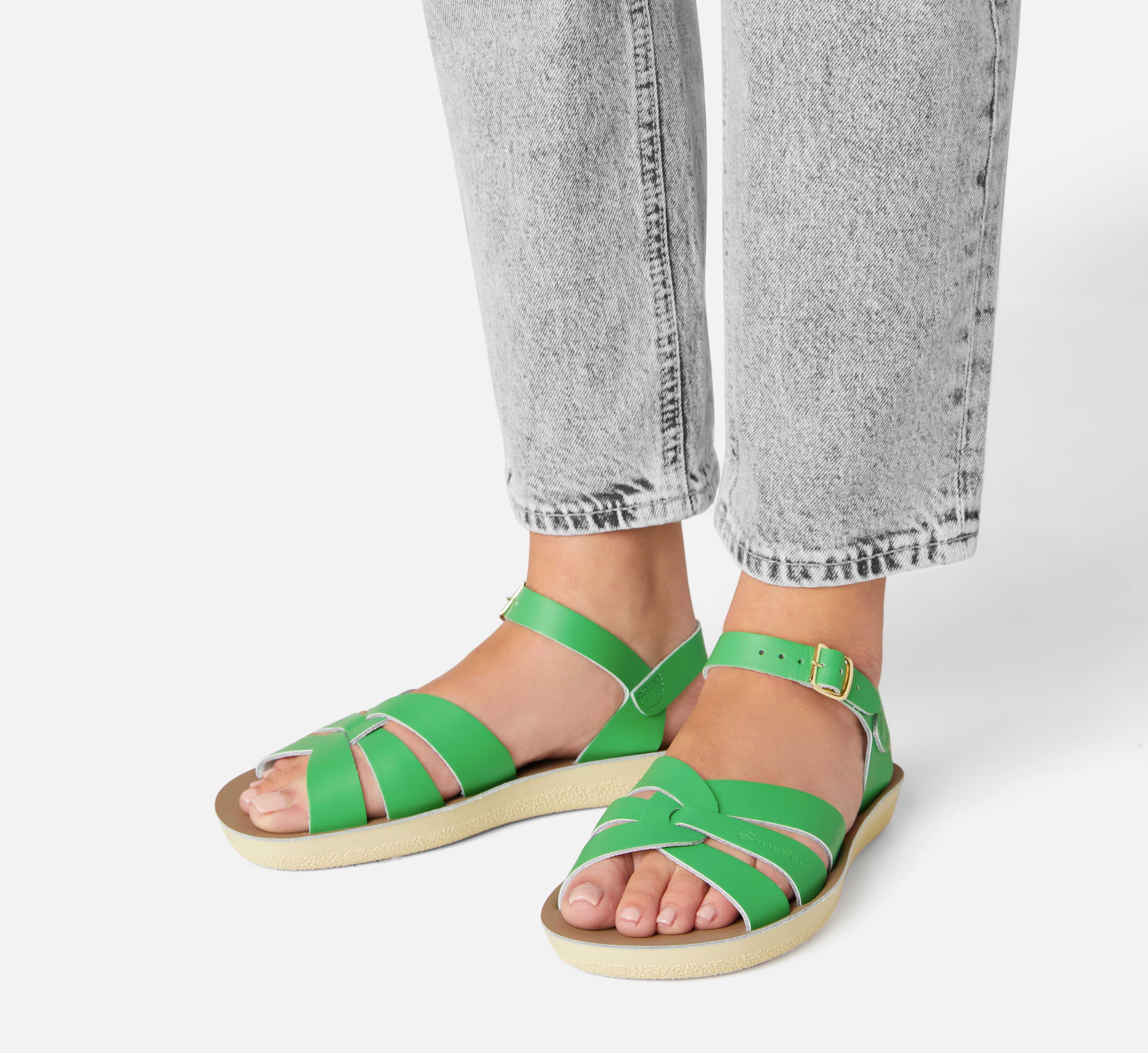 Swimmer Kelly Green Womens Sandal - Salt-Water Sandals Asia