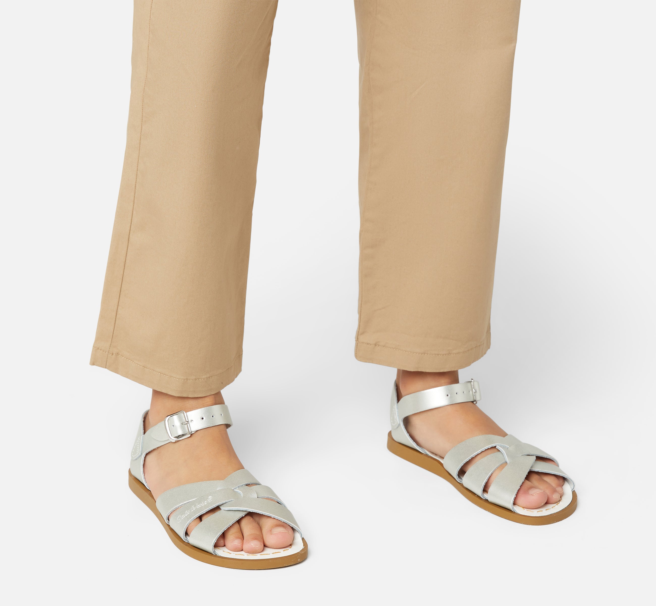 Original Silver Kids Sandal - Salt-Water Sandals Asia