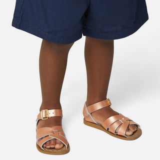Original Rose Gold Kids Sandal - Kids Woven Sandals - Salt-Water Sandals Asia