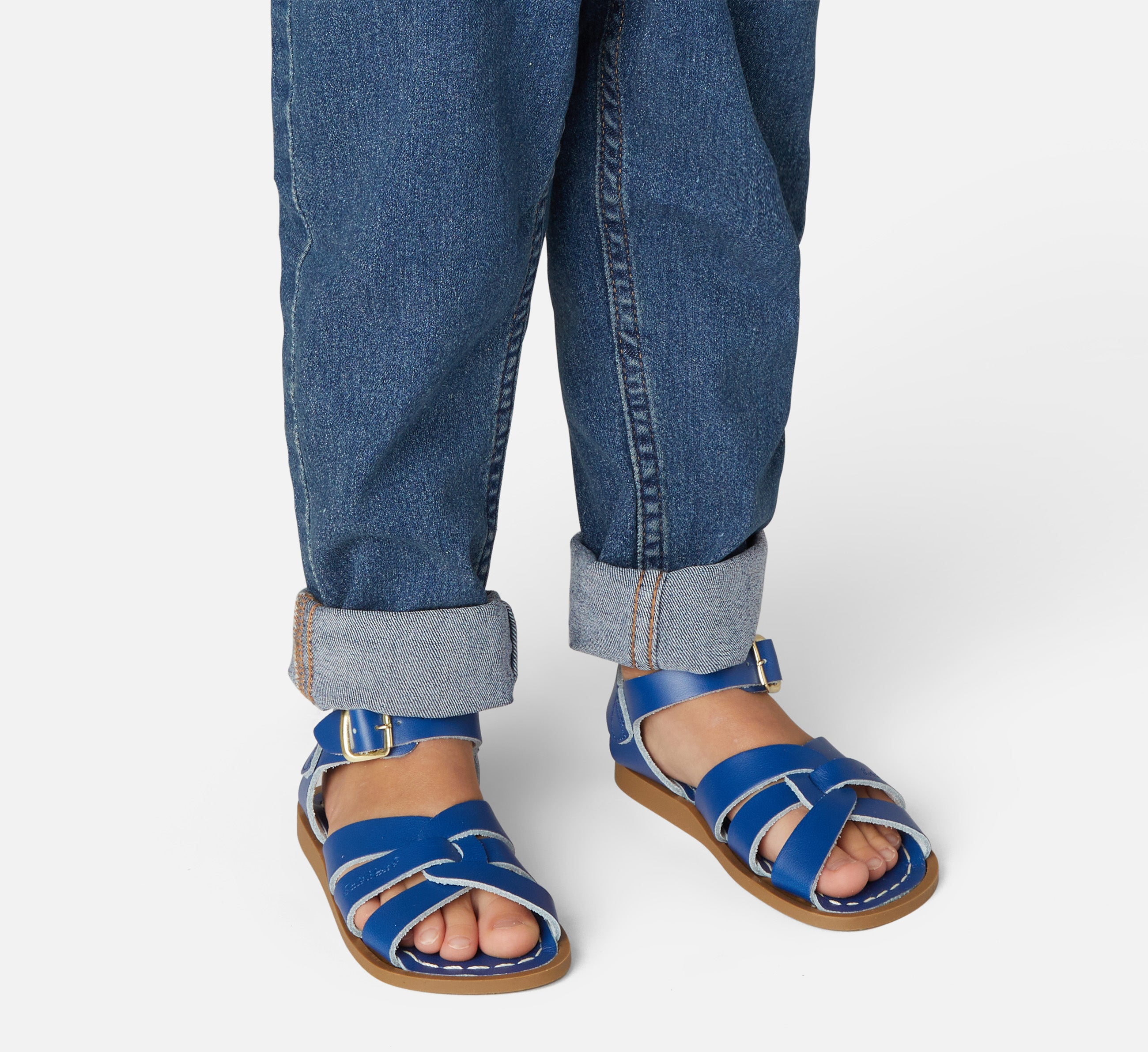 Original Cobalt Blue Kids Sandal - Salt-Water Sandals Asia