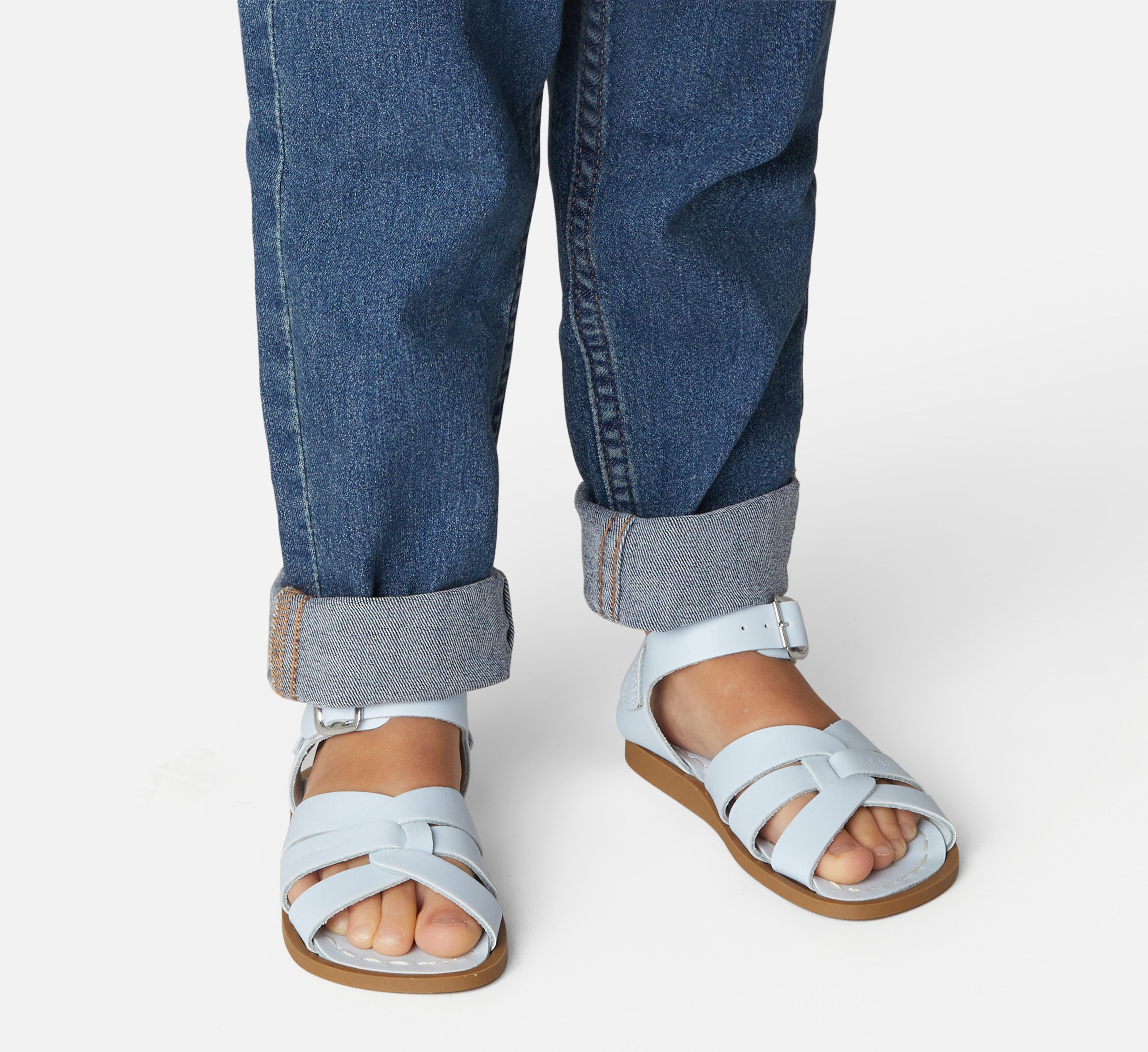 Original Light Blue Kids Sandal - Salt-Water Sandals Asia