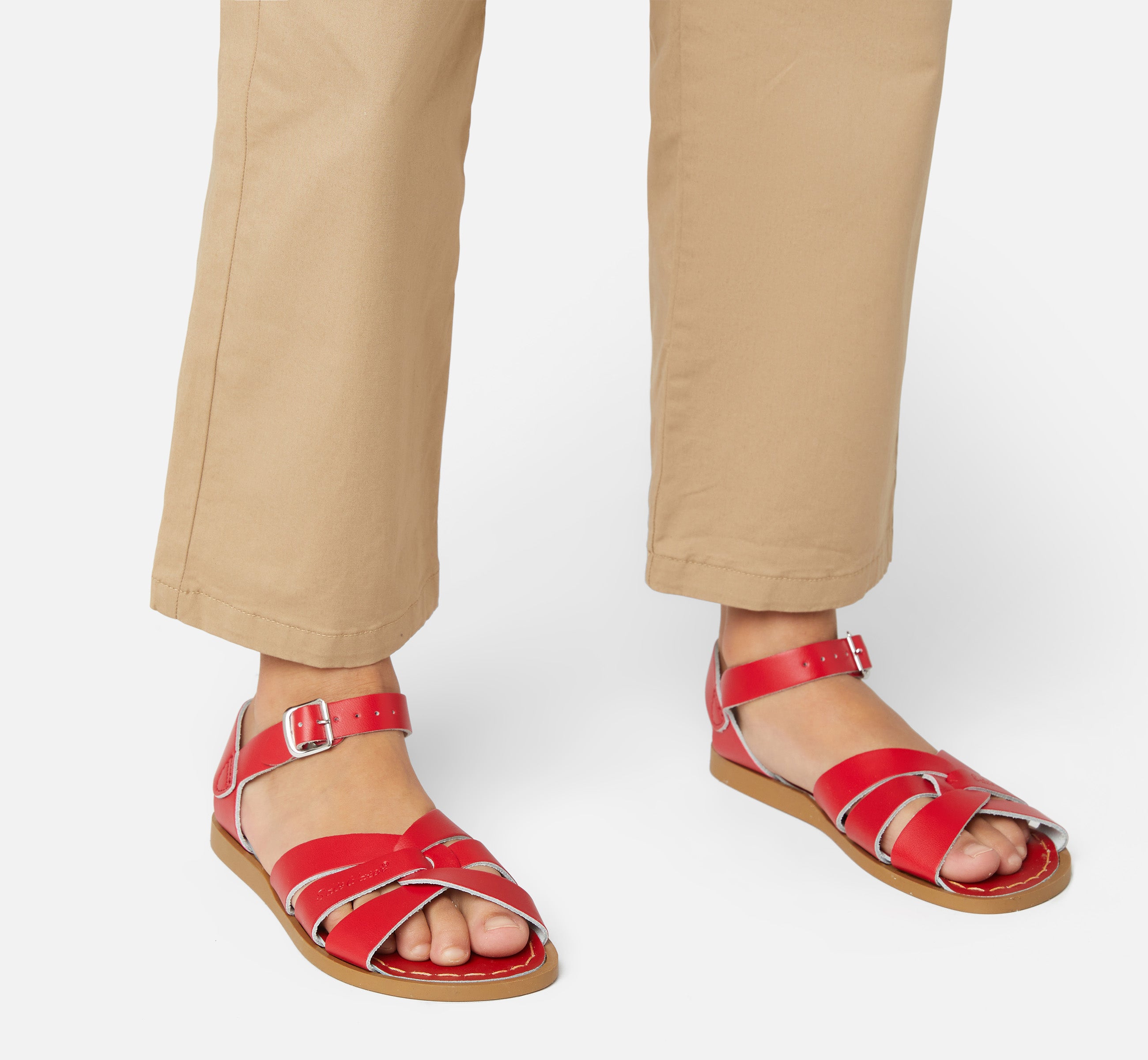 Original Red Kids Sandal - Salt-Water Sandals Asia