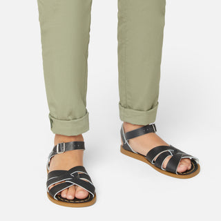 Original Black Kids Sandals - Kids Woven Sandals - Salt-Water Sandals Asia