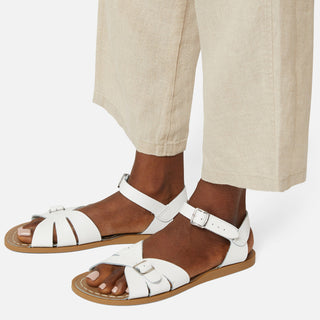 Classic White Womens Sandal - Women's White Sandals - Salt-Water Sandals Asia