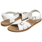 Classic White Kids Sandal - Kids Double Buckle Sandals - Salt-Water Sandals Asia