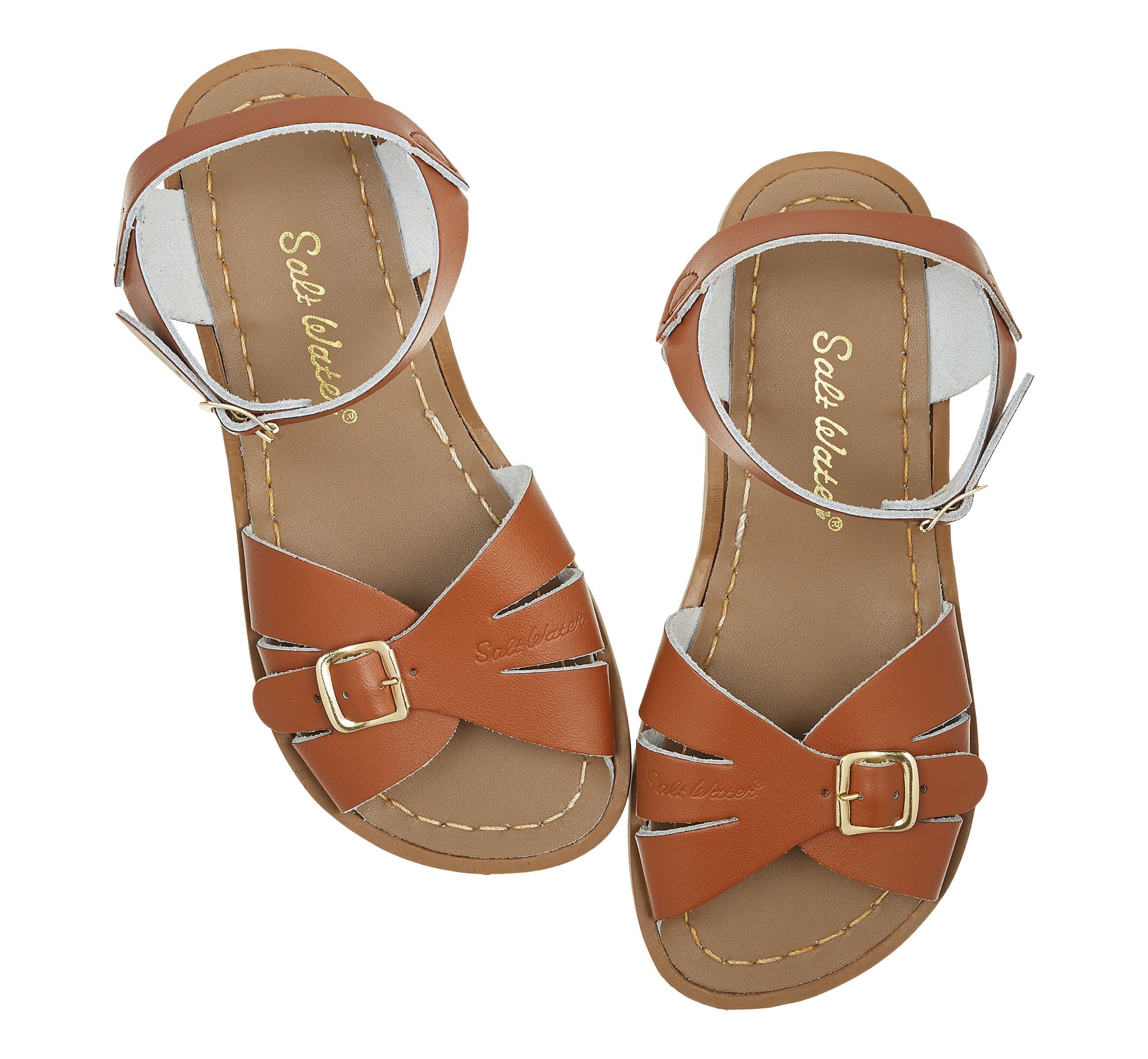 Classic Tan Womens Sandal - Salt-Water Sandals Asia