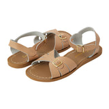 Classic Latte Kids Sandal - Kids Double Buckle Sandals - Salt-Water Sandals Asia