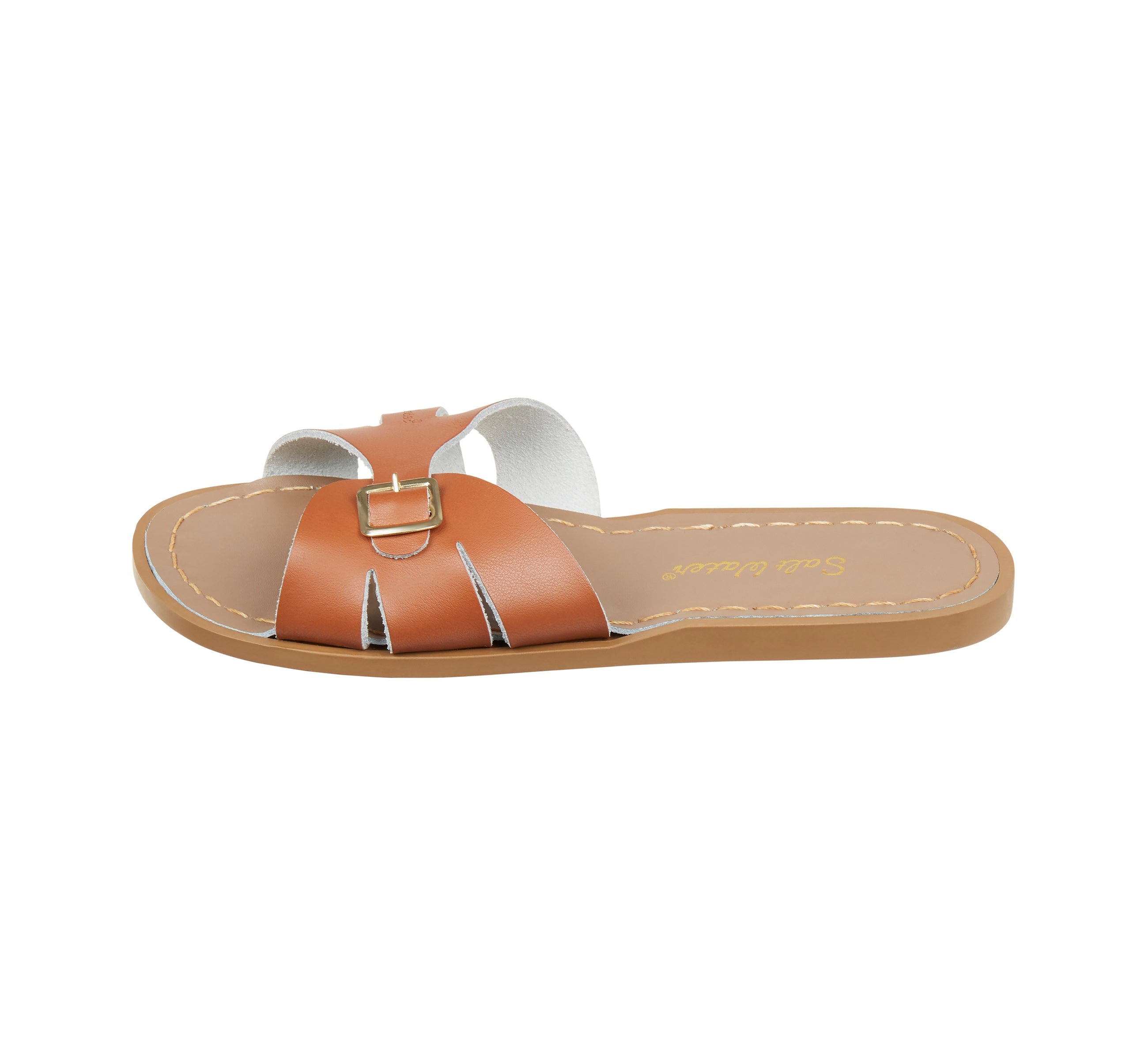 Classic Slide Tan Kids Sandal - Salt-Water Sandals Asia