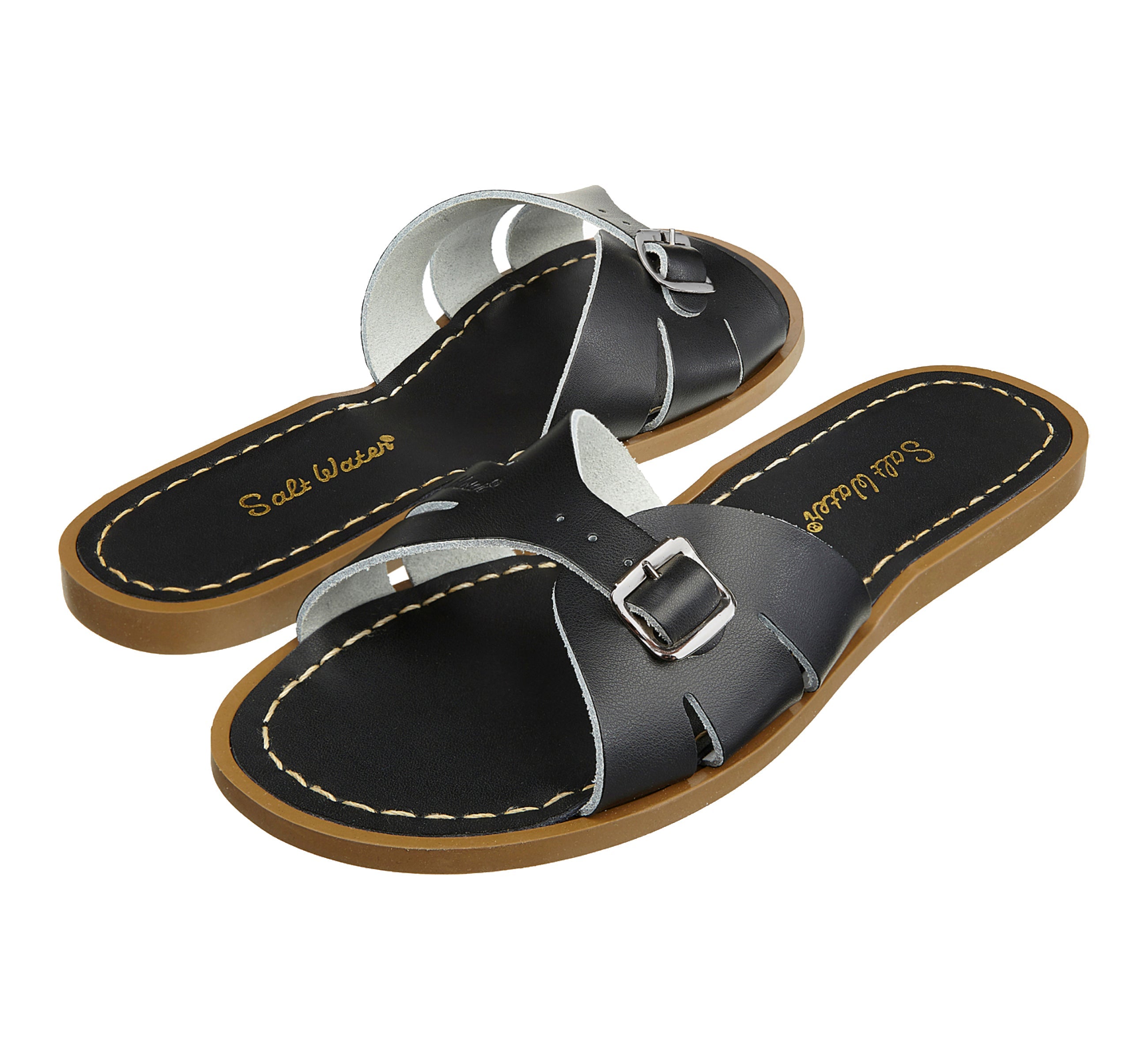 Classic Slide Black Kids Sandal - Salt-Water Sandals Asia