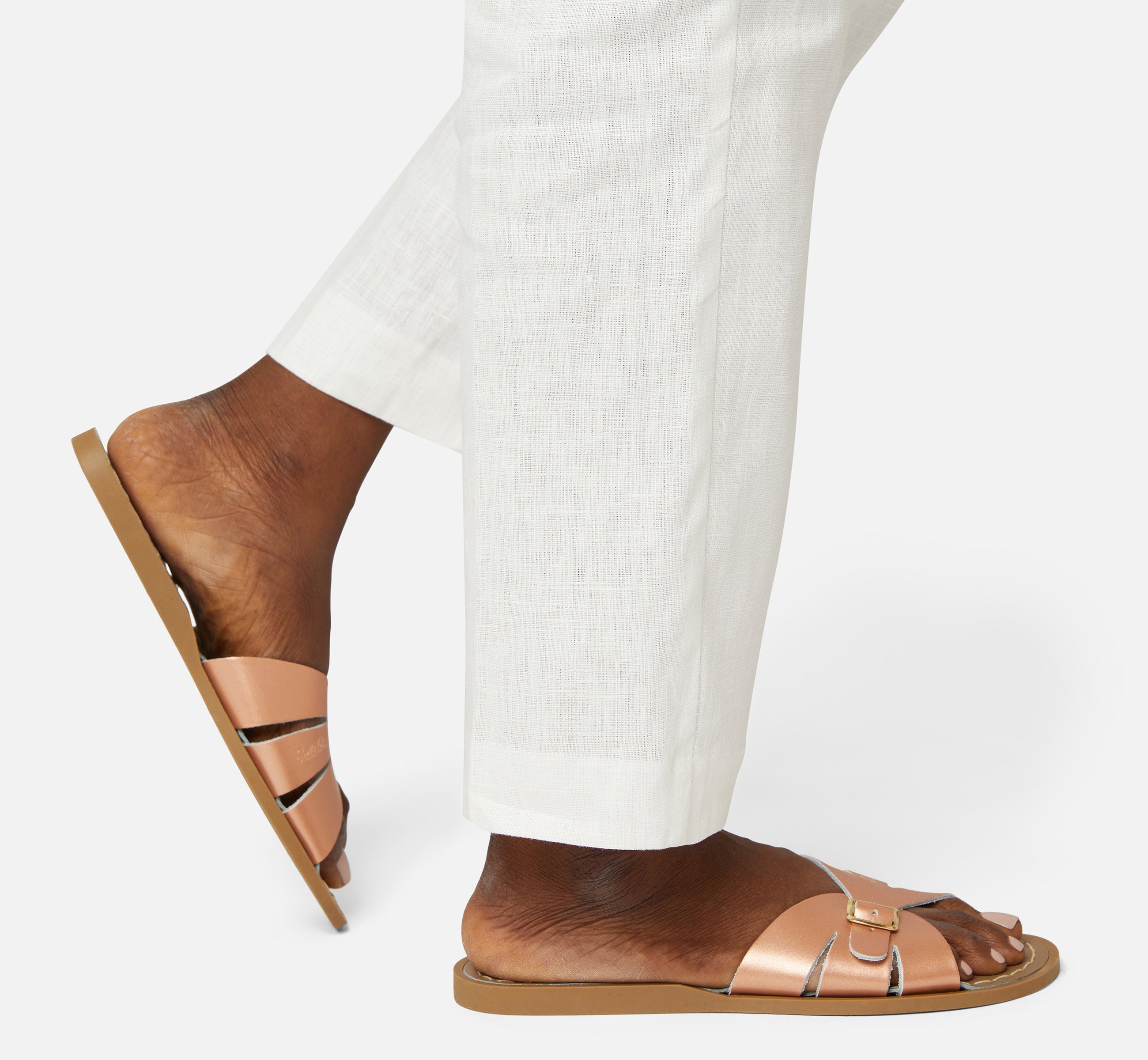 Classic Slide Rose Gold Kids Sandal - Salt-Water Sandals Asia