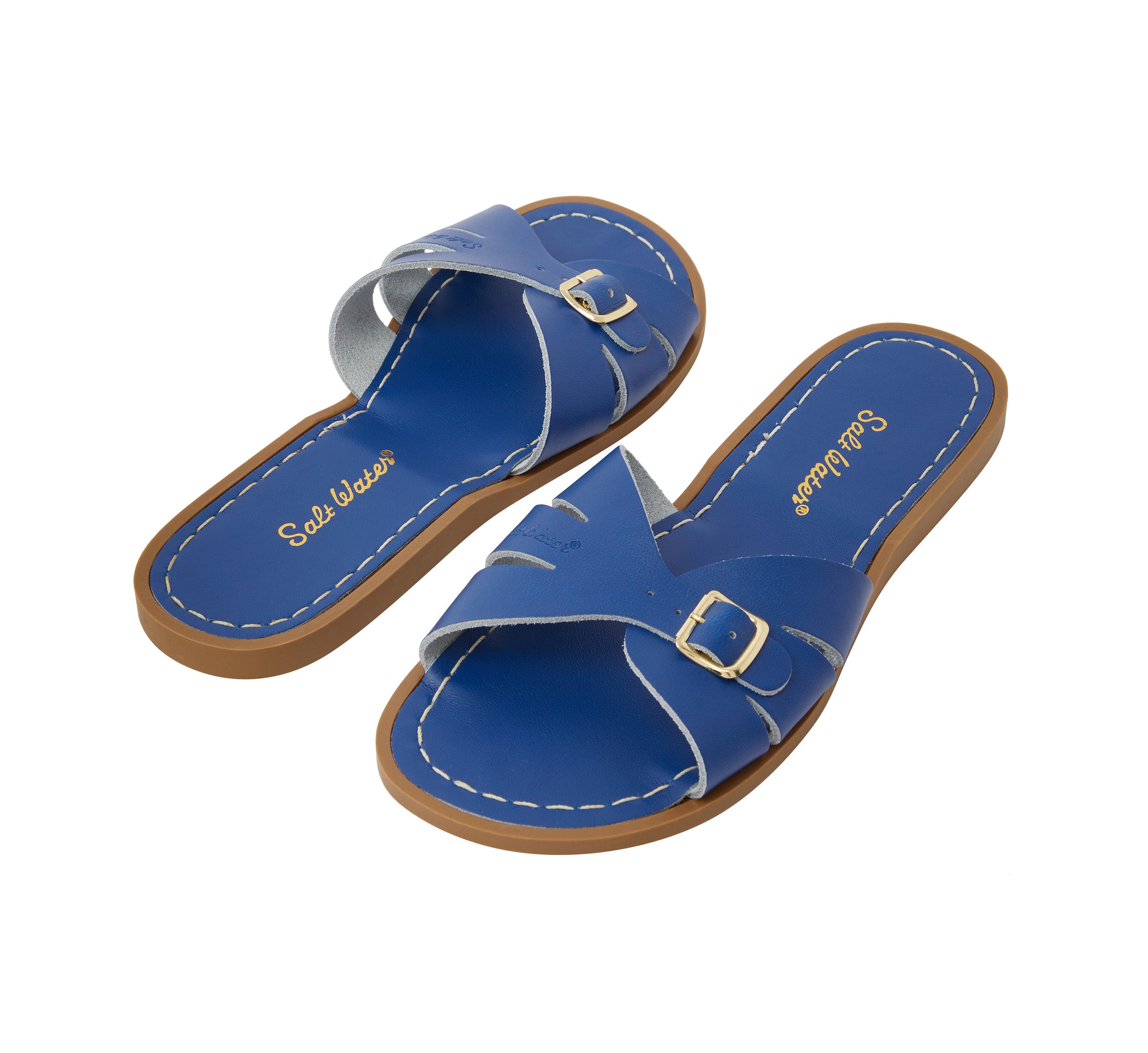 Classic Slide Cobalt Blue Womens Sandal - Salt-Water Sandals Asia