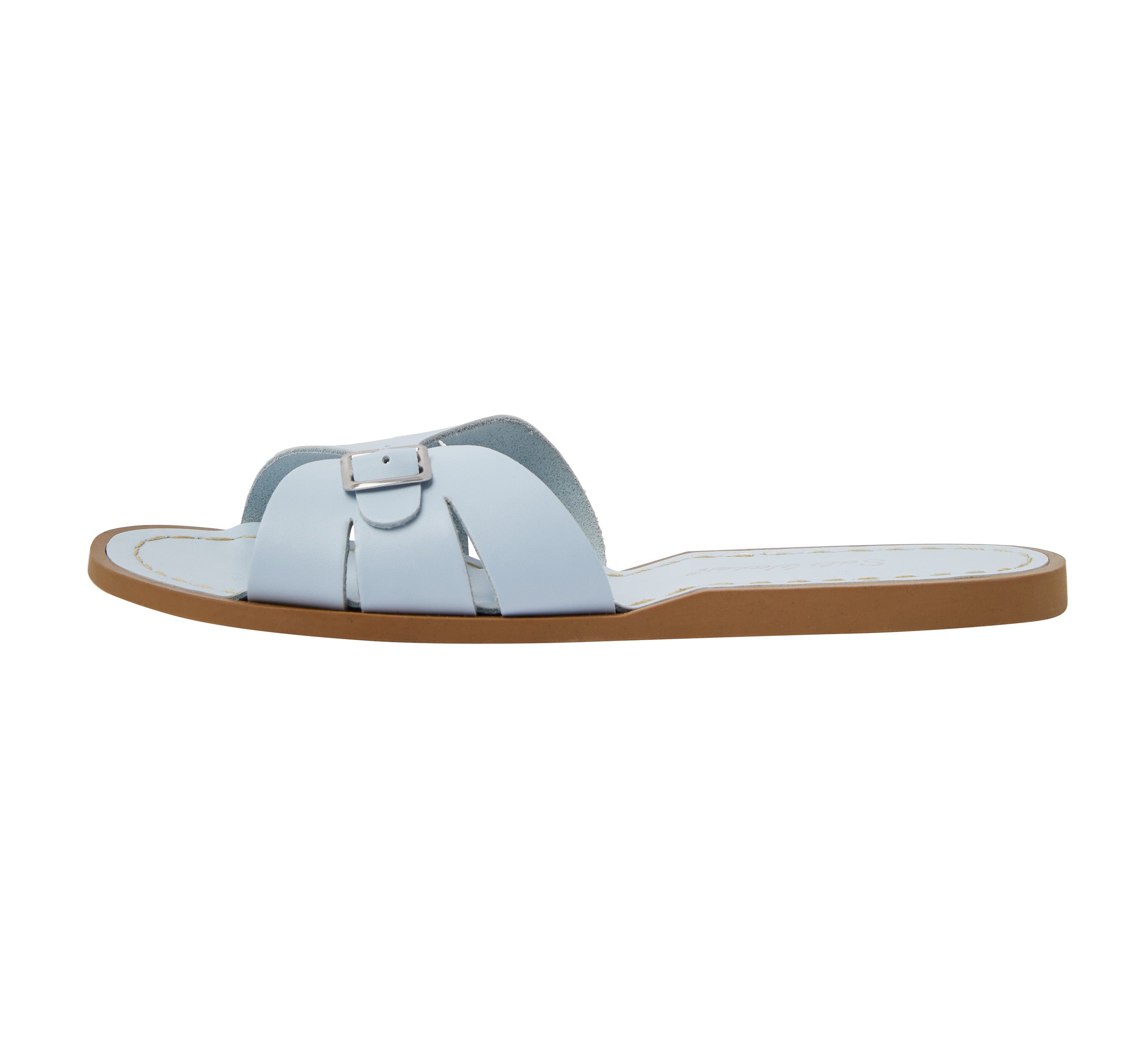 Classic Slide Light Blue Kids Sandal - Salt-Water Sandals Asia