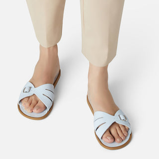 Classic Slide Light Blue Womens Sandal - All Womens Sandals - Salt-Water Sandals Asia