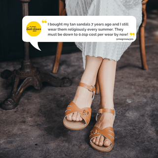 Classic Tan Womens Sandal - All Womens Sandals - Salt-Water Sandals Asia