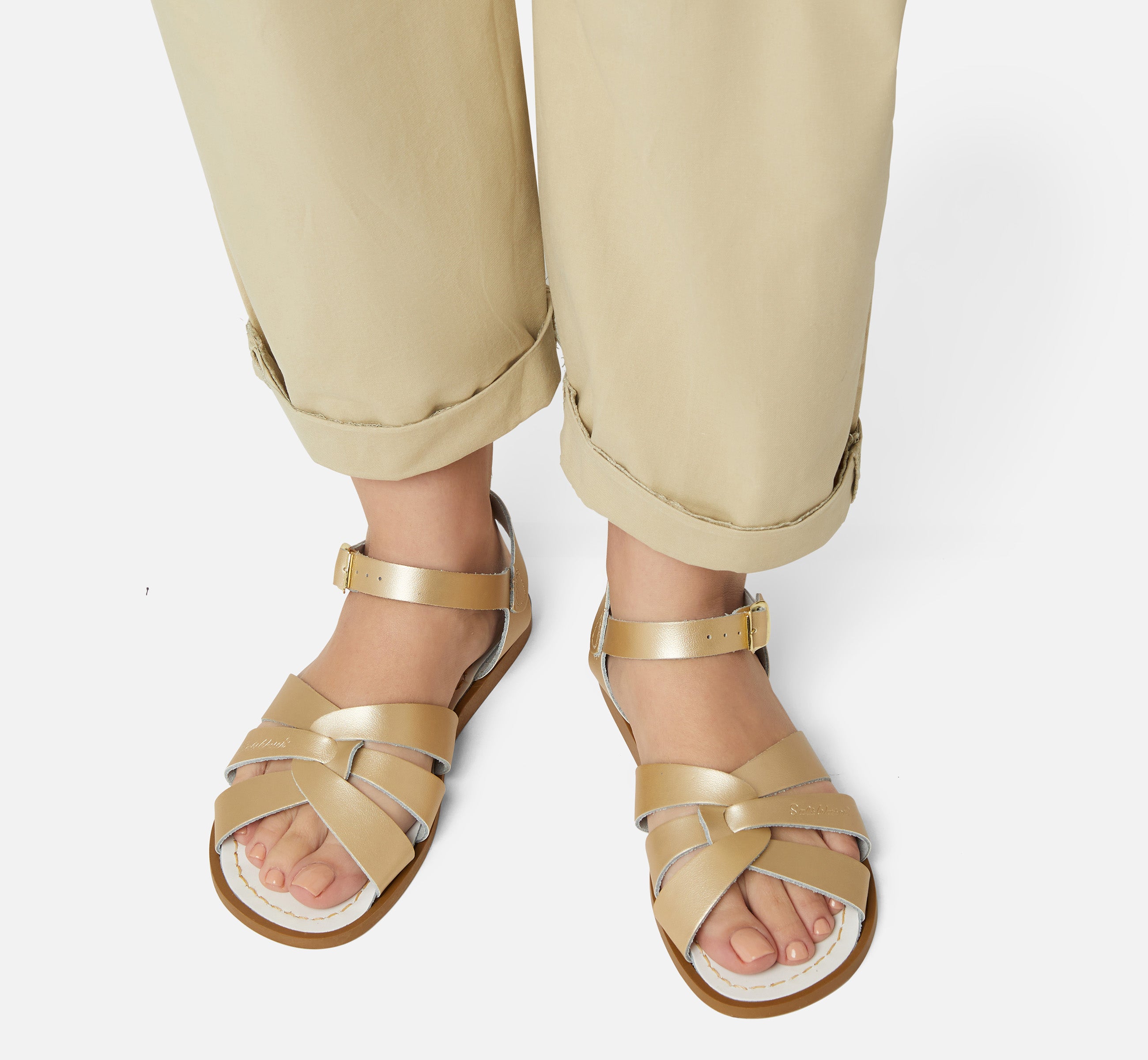 seasalt tan sandals