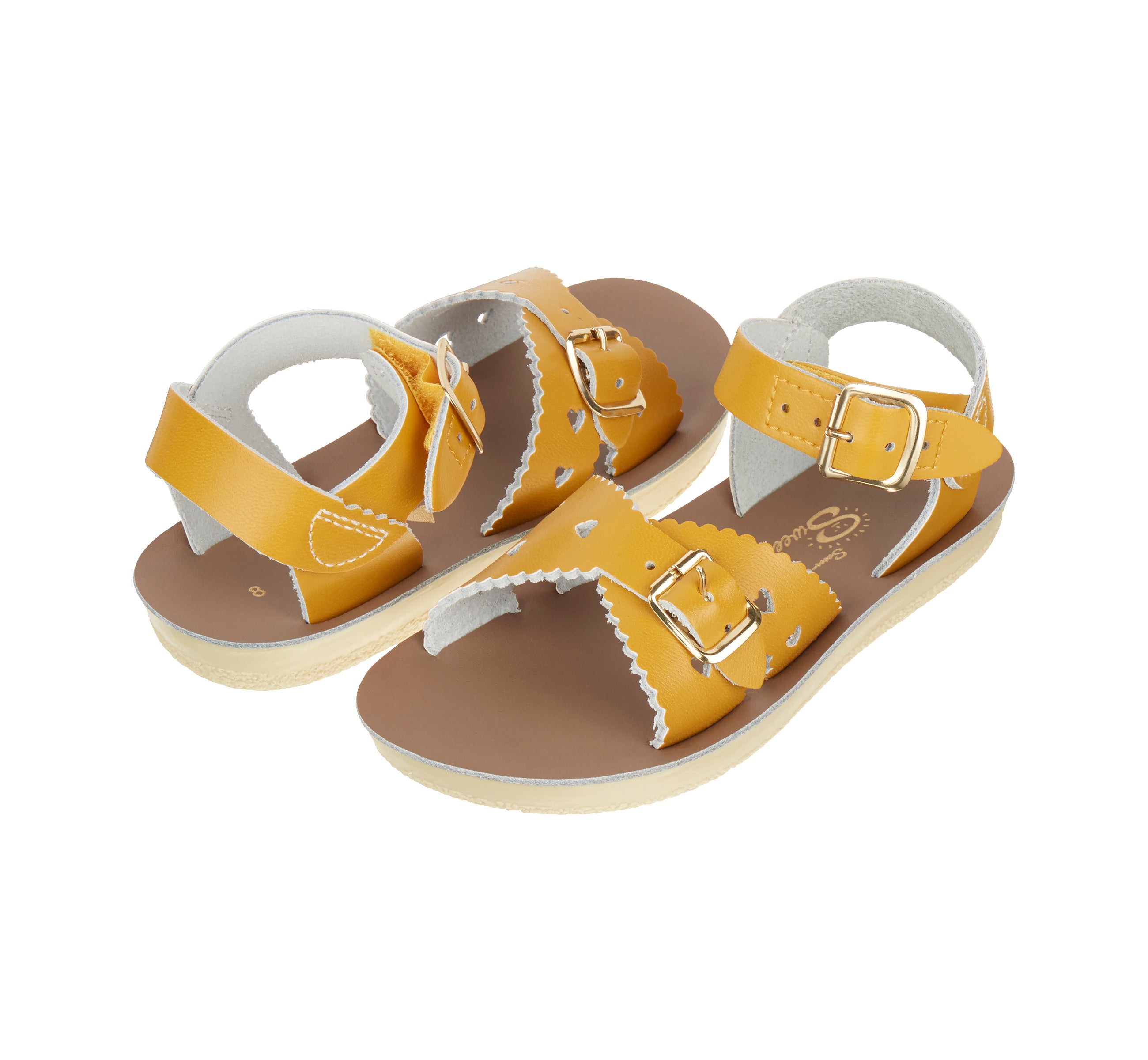 Sweetheart Mustard Kids Sandal