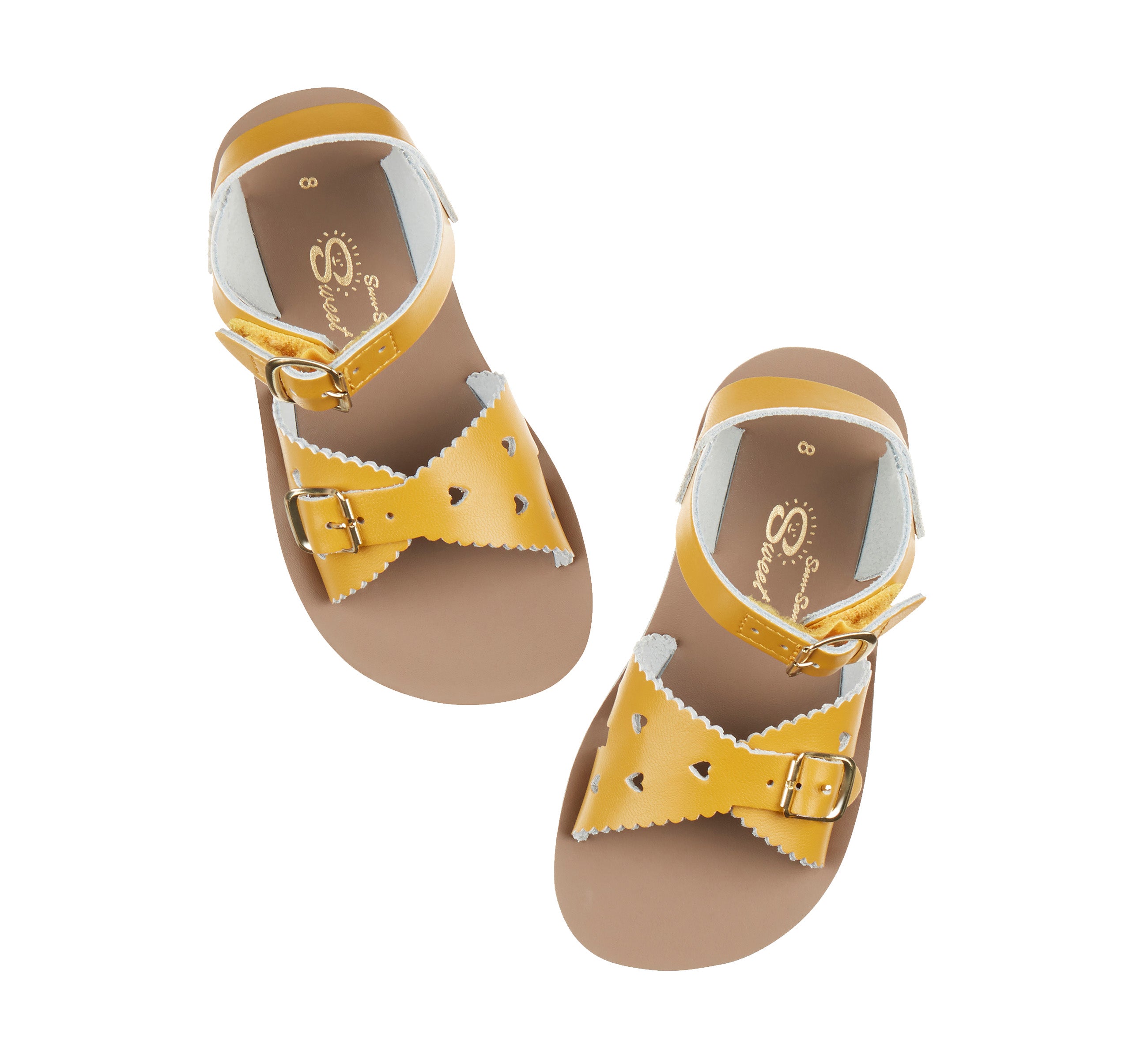 Sweetheart Mustard Kids Sandal