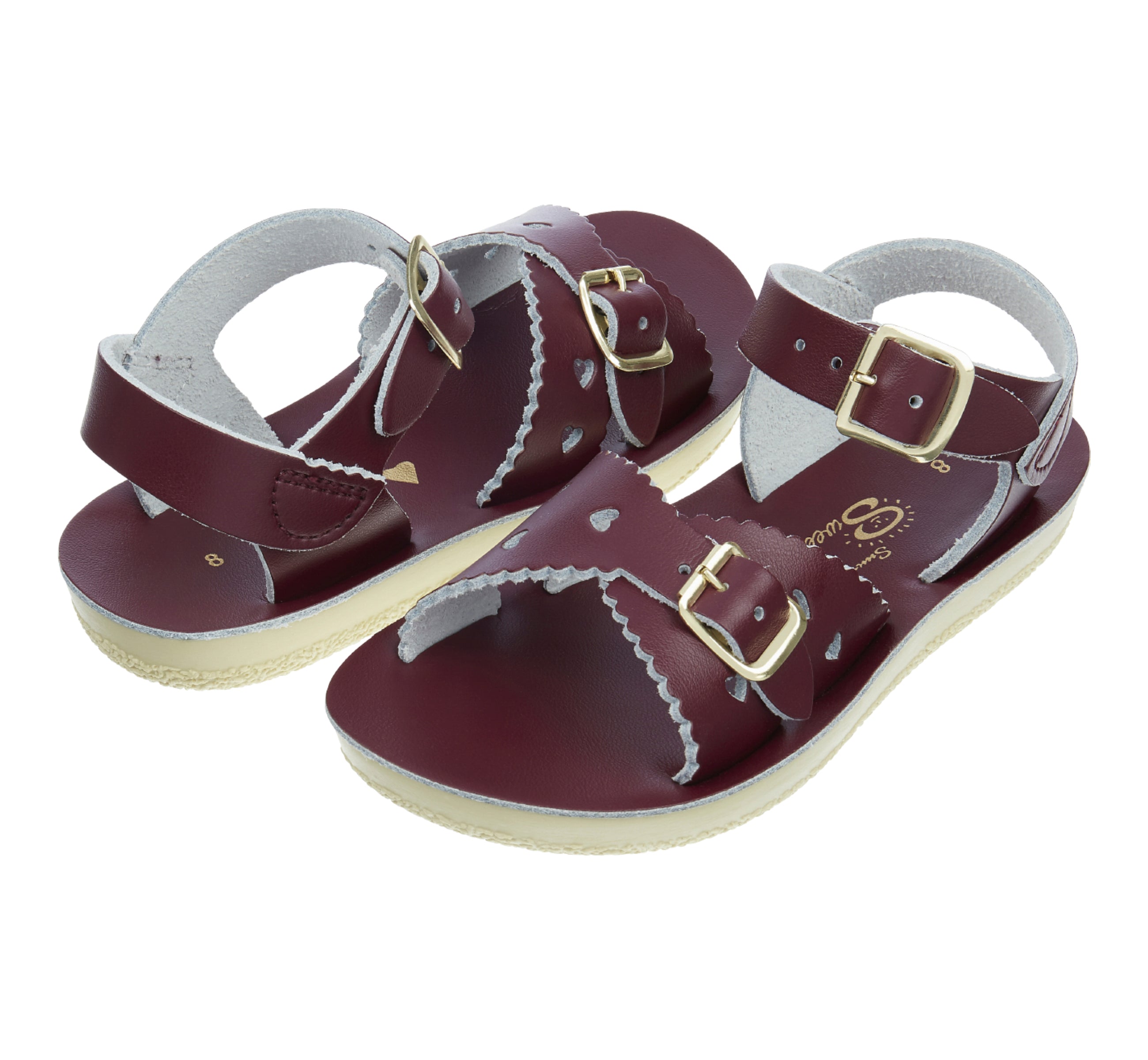 Sweetheart Claret Kids Sandal