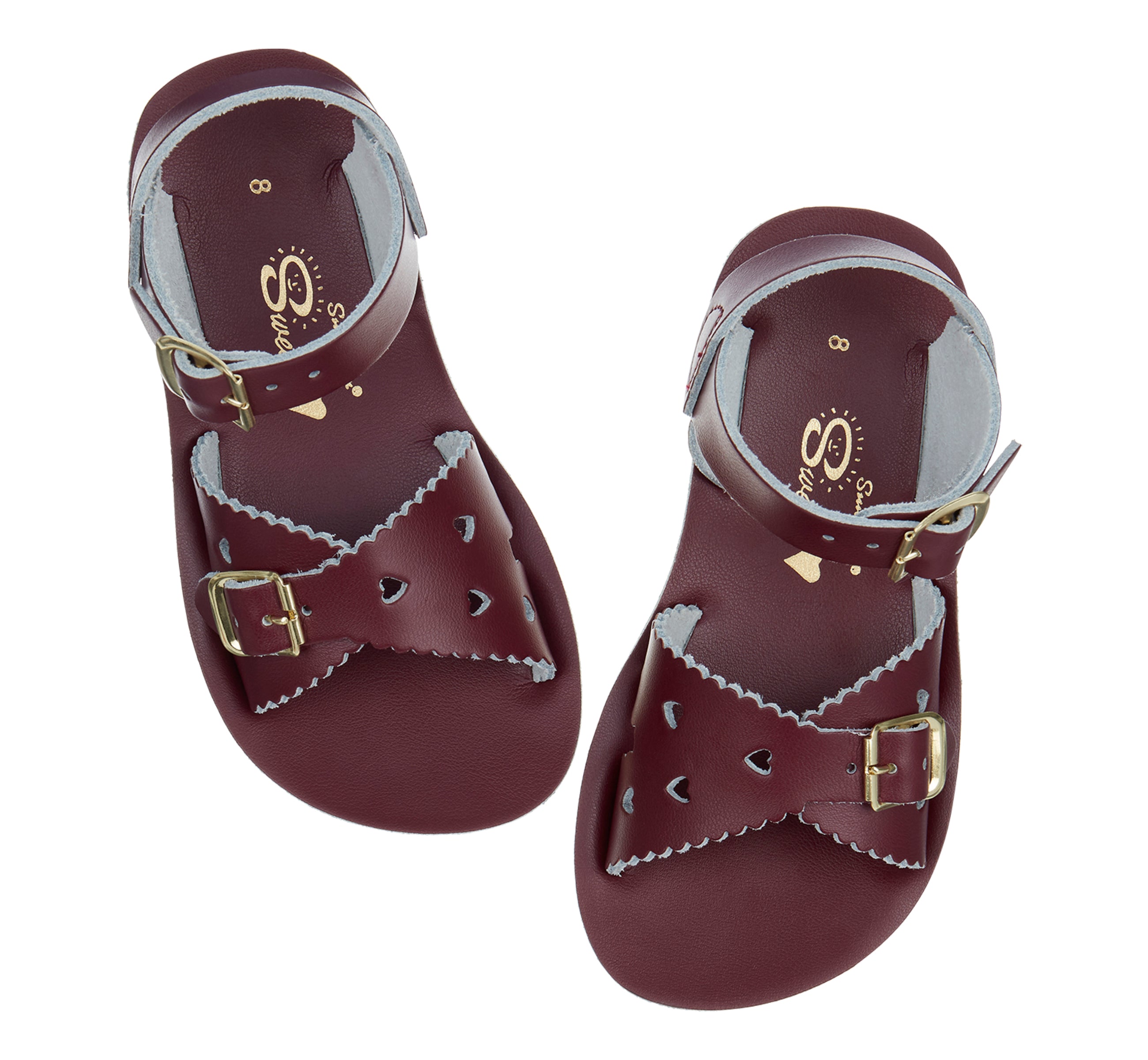 Sweetheart Claret Kids Sandal