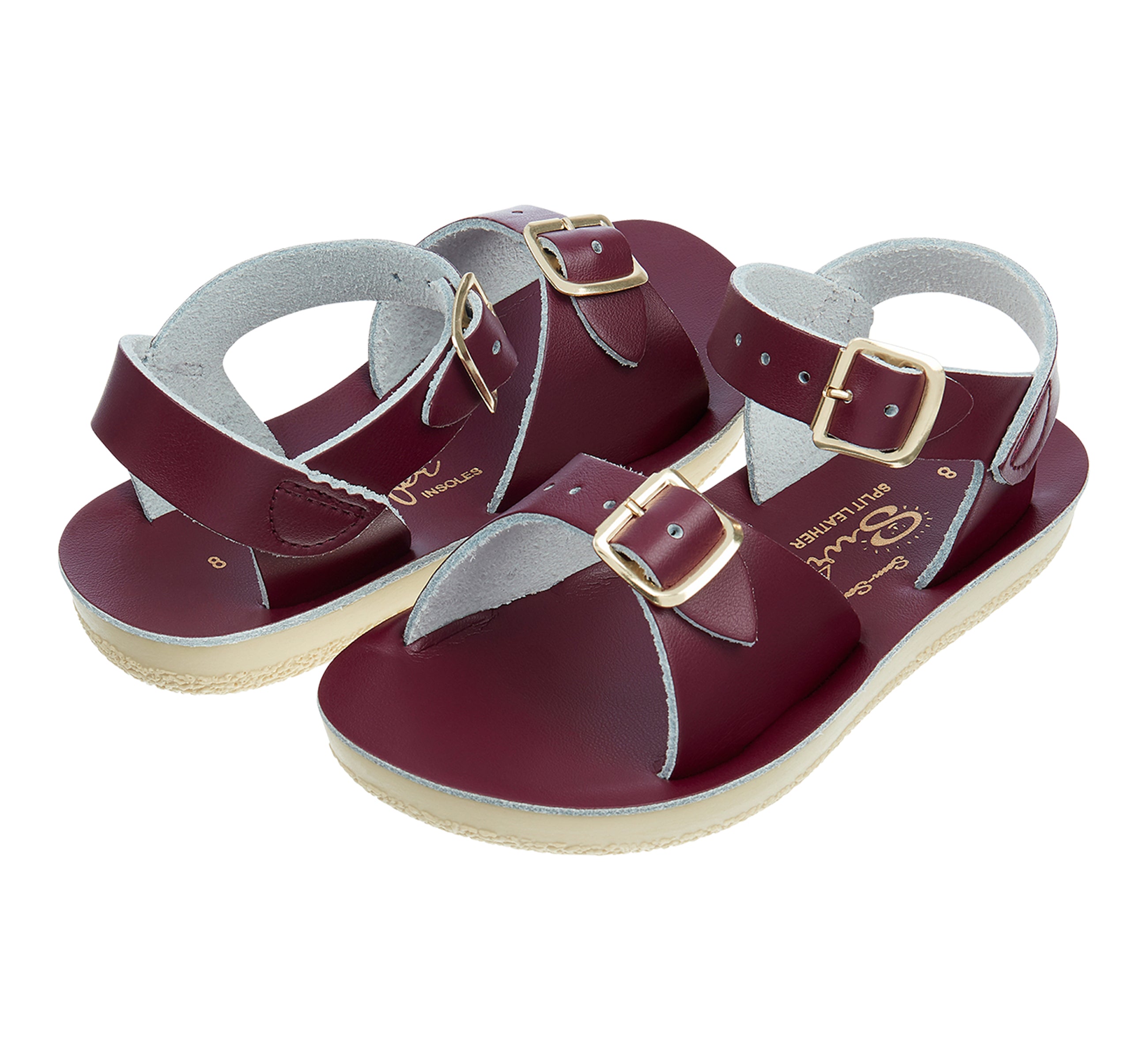 Surfer Claret Kids Sandal - Salt-Water Sandals Asia