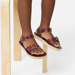 Surfer Claret Kids Sandal - Salt-Water Sandals Asia
