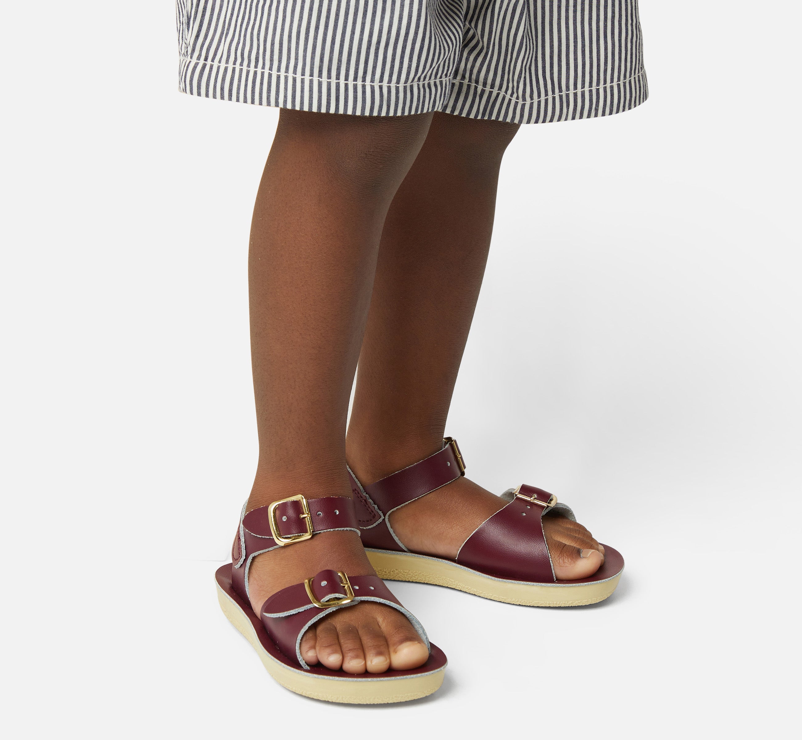 Surfer Claret Kids Sandal - Salt-Water Sandals Asia