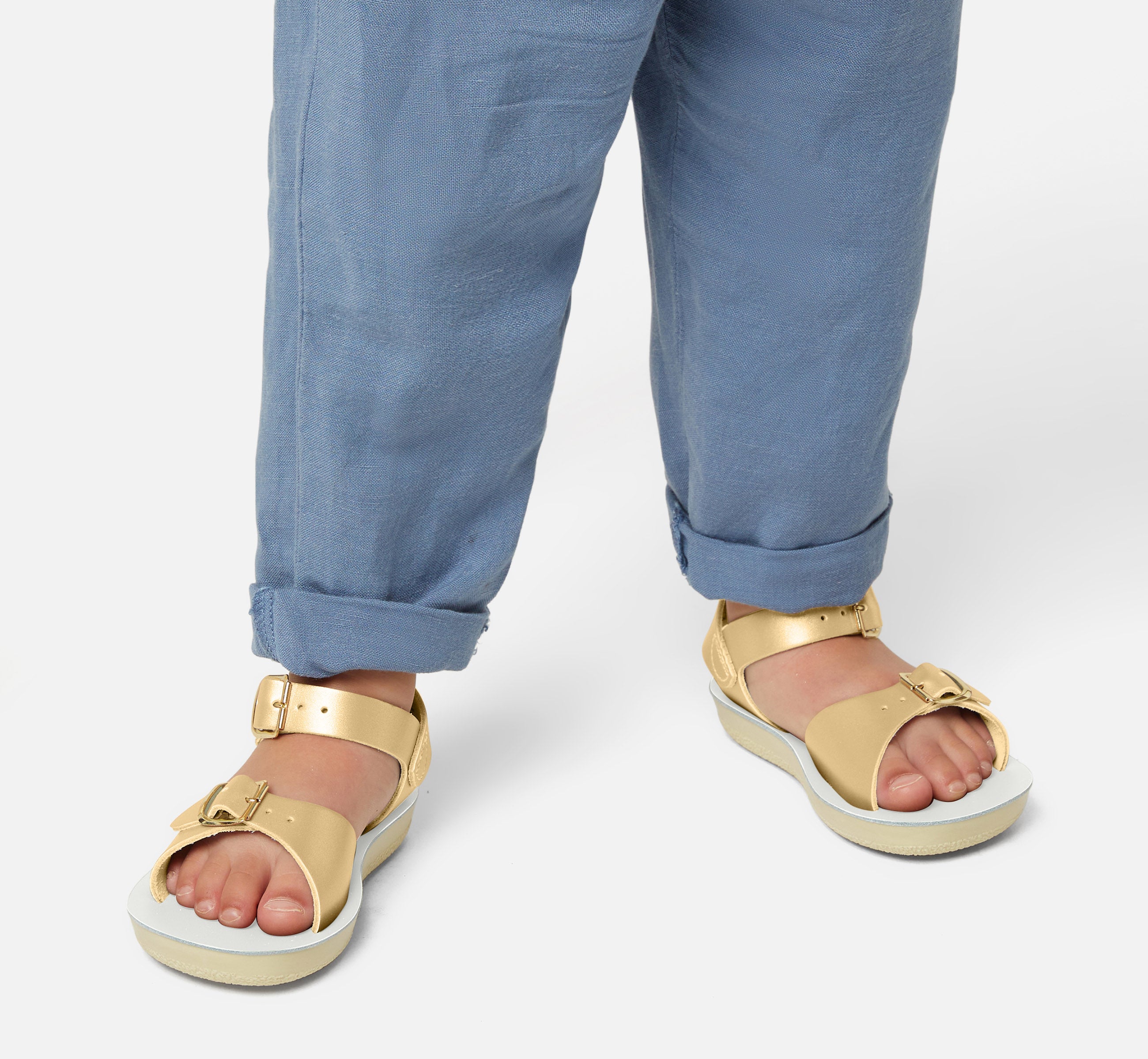 Surfer Gold Kids Sandal