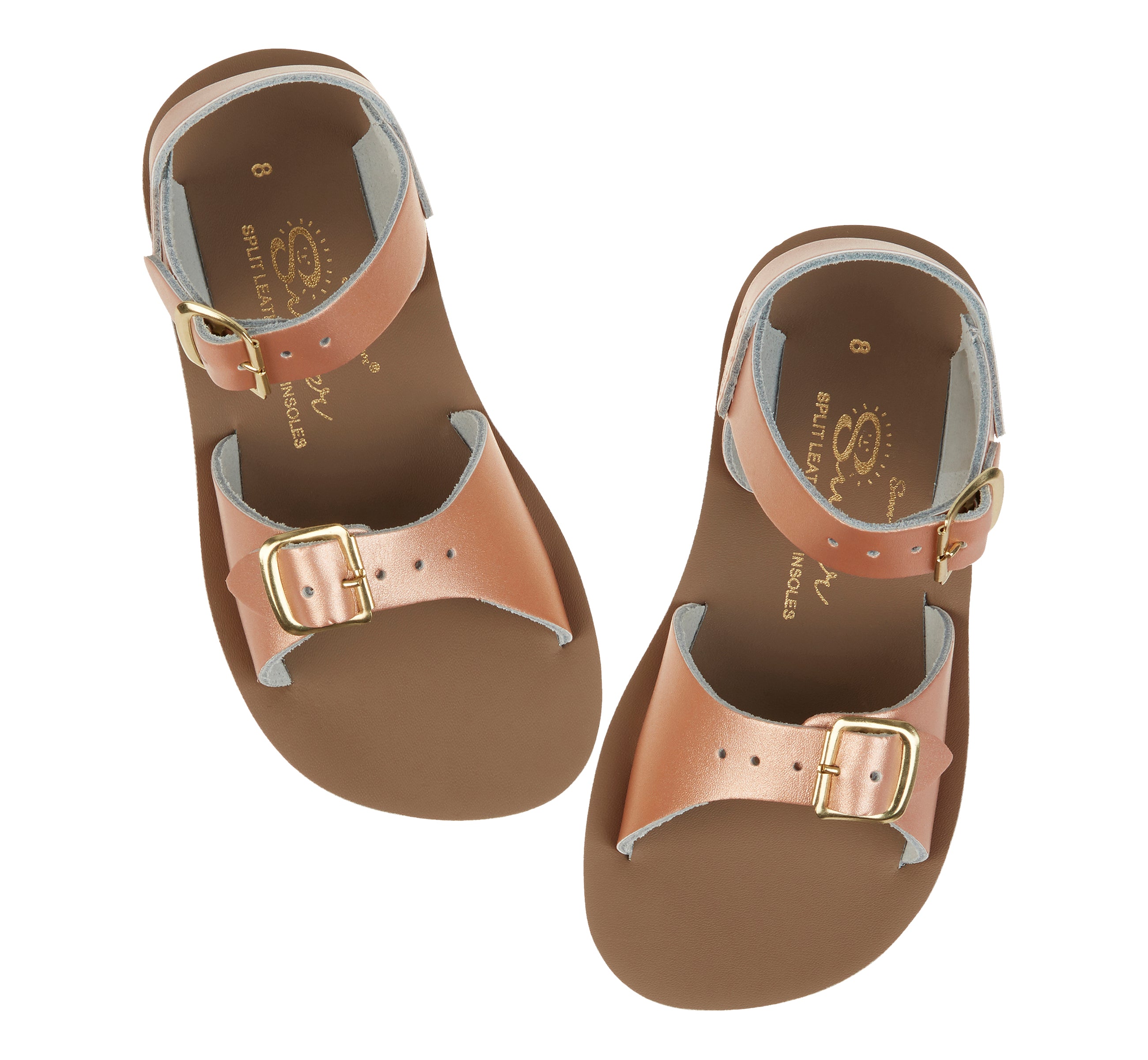 Surfer Rose Gold Kids Sandal