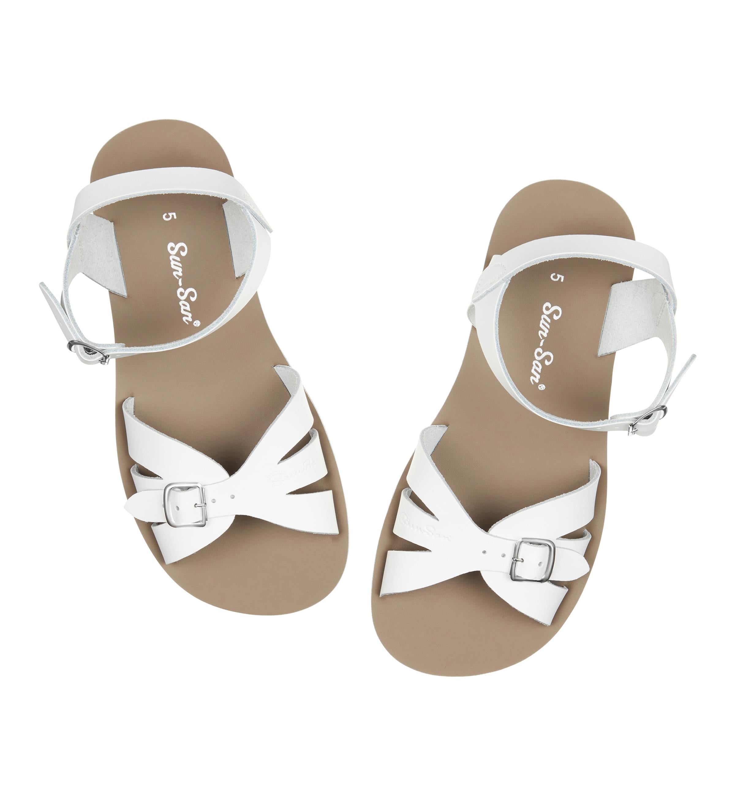 Boardwalk White Womens Sandal