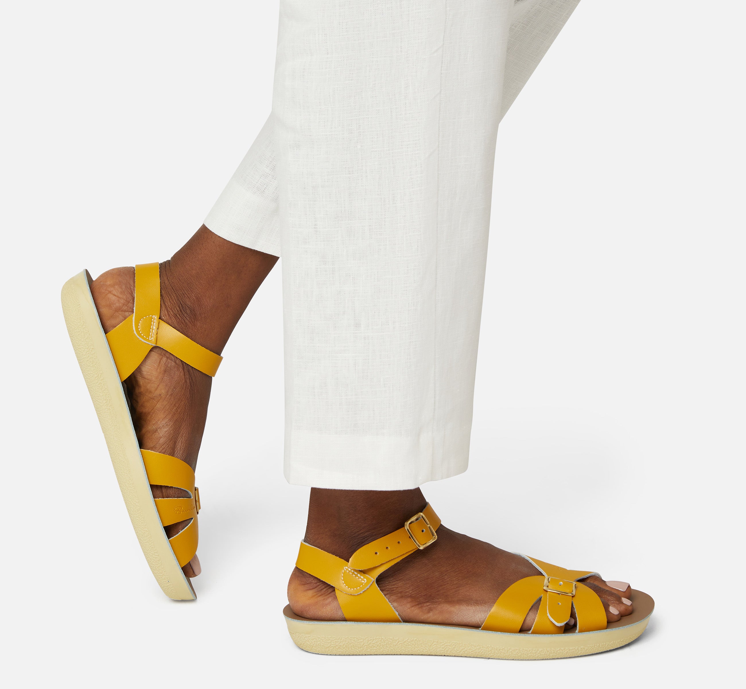 Boardwalk Mustard Womens Sandal