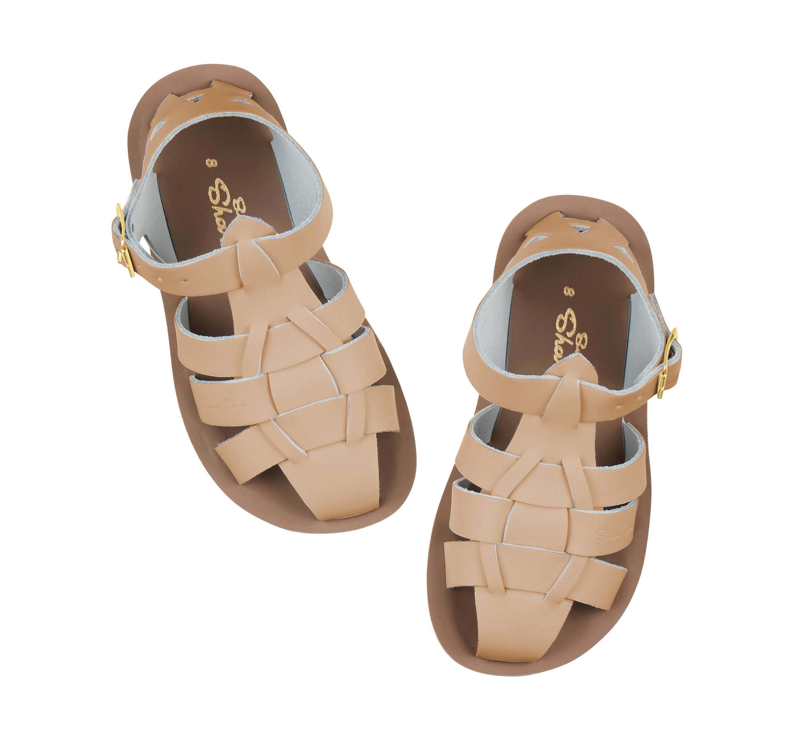 Shark Fisherman Latte Kids Sandal - Salt-Water Sandals Asia