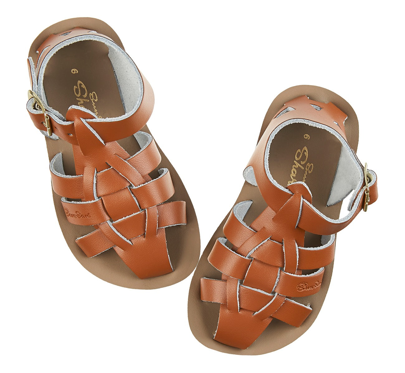 Shark Tan Kids Sandal