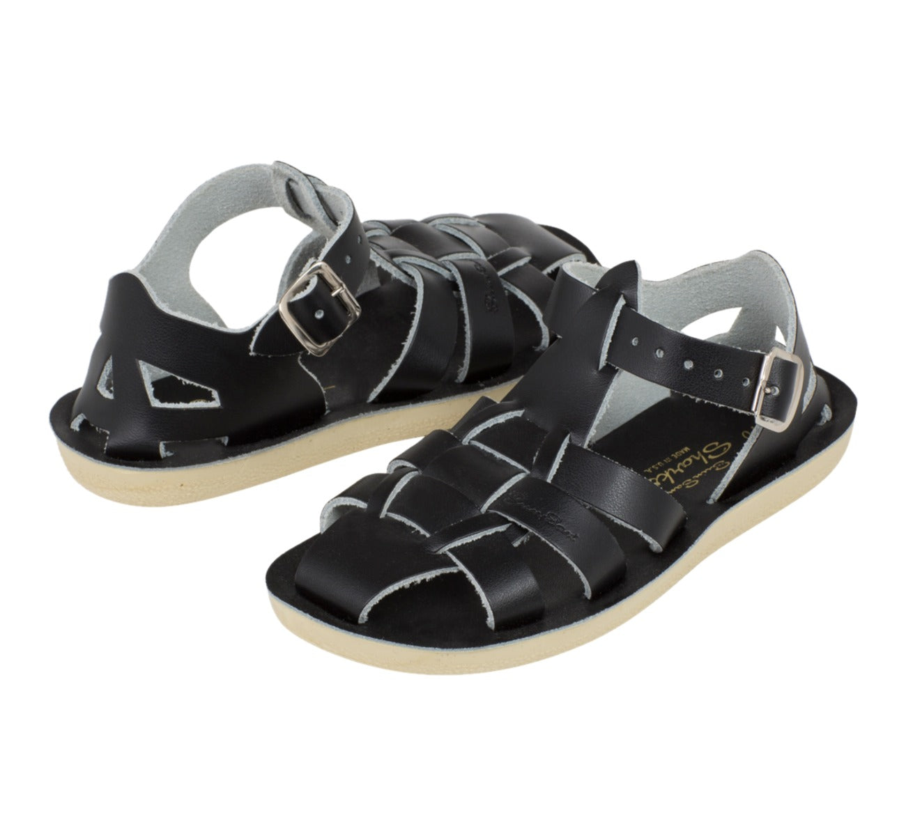 Shark Black Kids Sandal