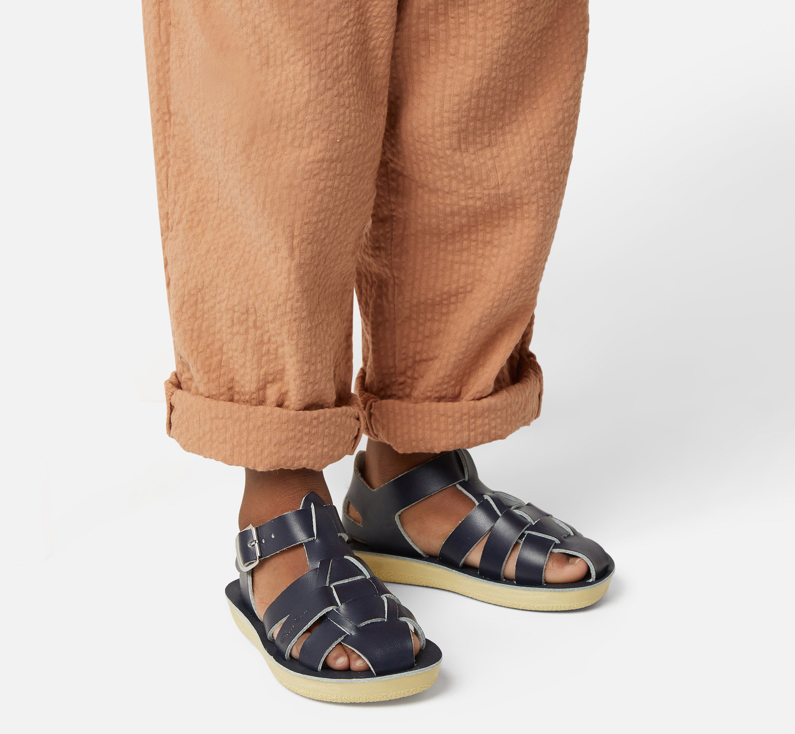 Shark Navy Kids Sandal - Salt-Water Sandals Asia