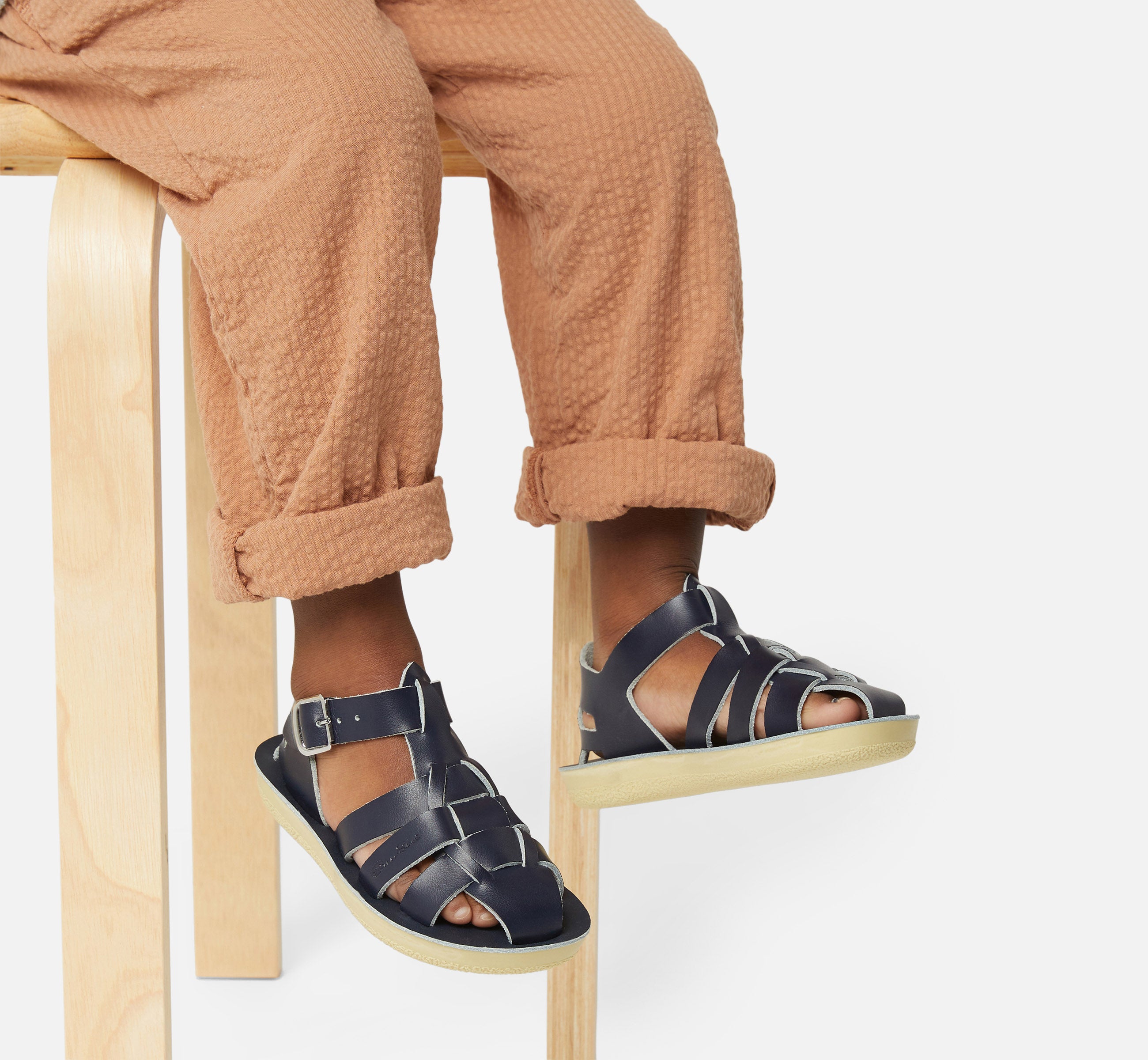 Shark Navy Kids Sandal - Salt-Water Sandals Asia