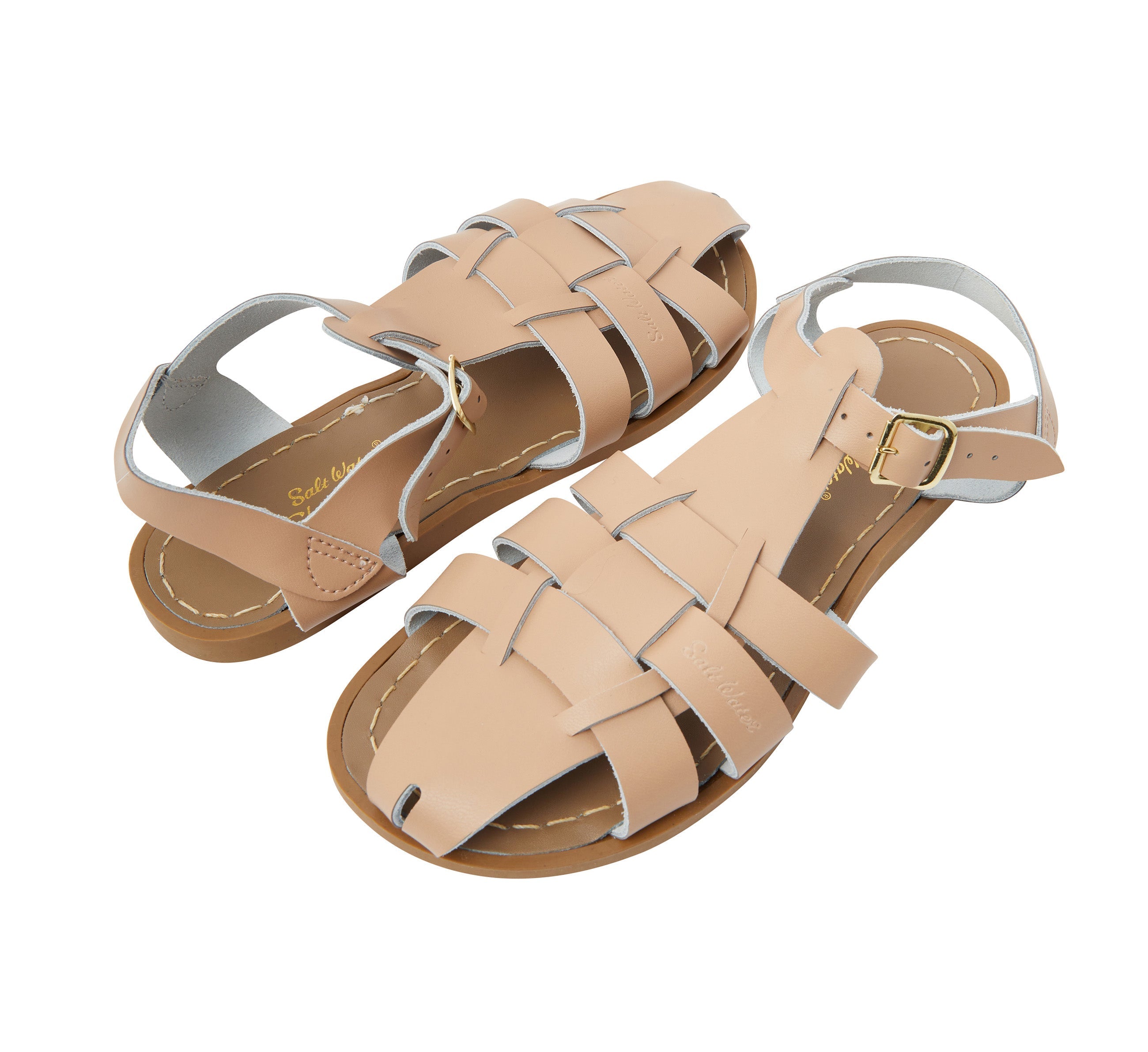 Fisherman Shark Original Latte Kids Sandal - Salt-Water Sandals Asia