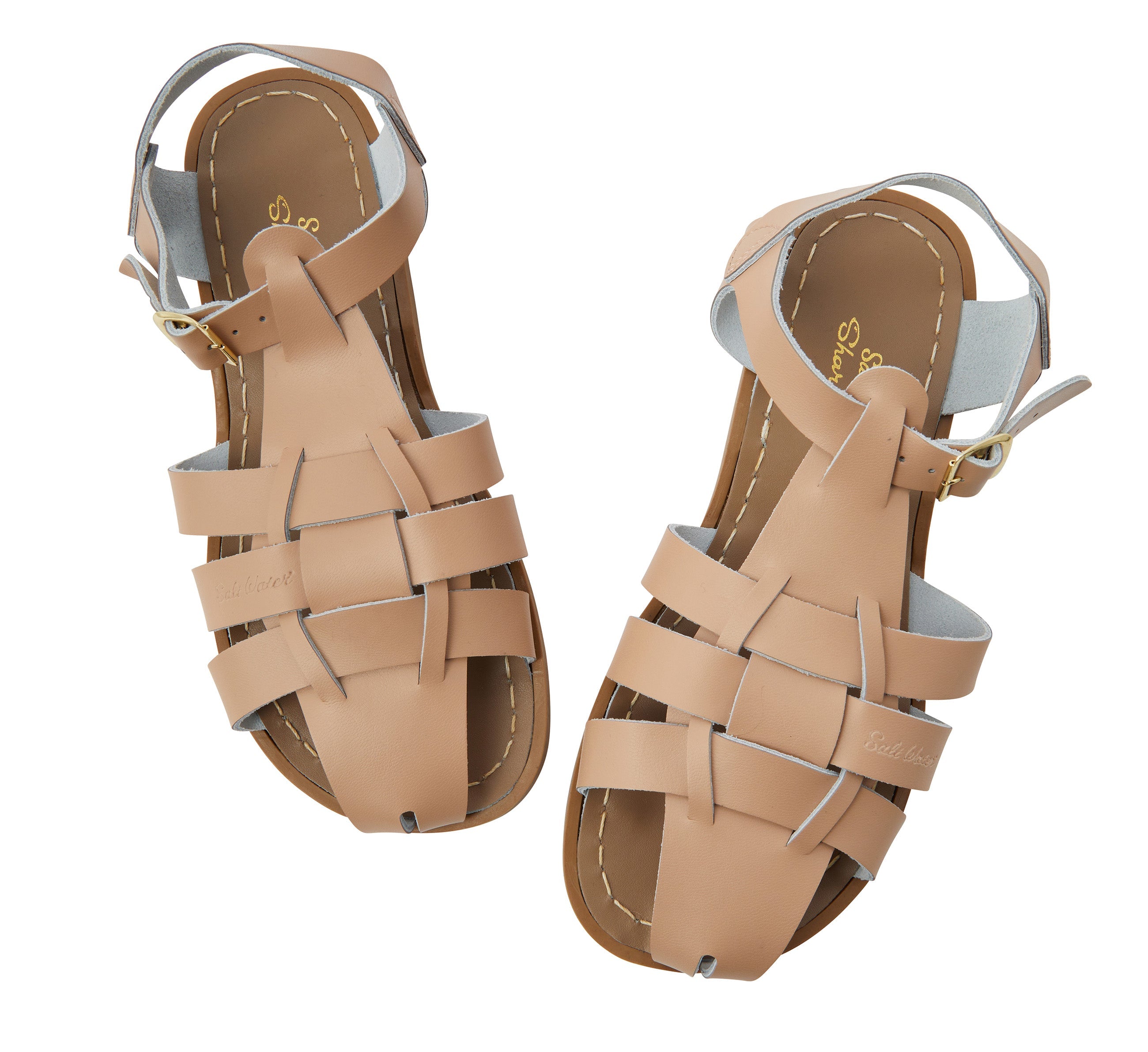 Fisherman Shark Original Latte Kids Sandal - Salt-Water Sandals Asia