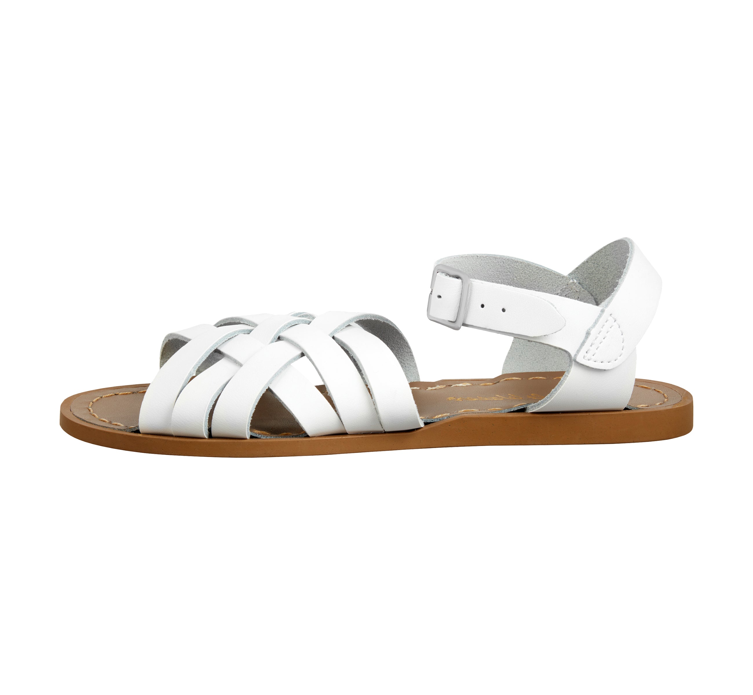 Retro White Womens Sandal