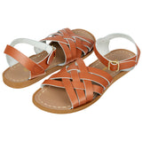 Retro Tan Kids Sandal - Kids Brown Sandals - Salt-Water Sandals Asia