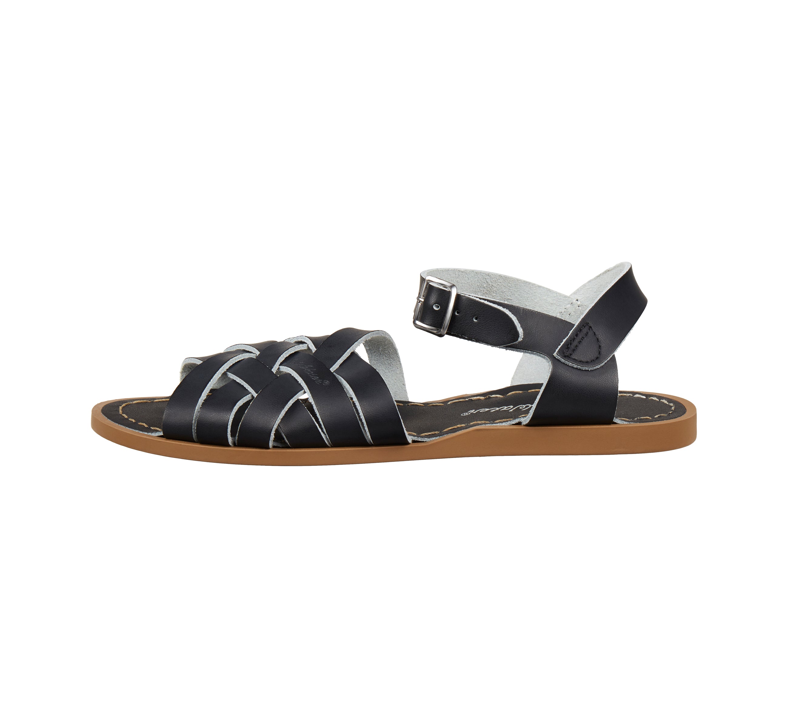 Retro Black Womens Sandal