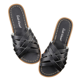 Retro Slide Black Kids Sandal - All sandals but Original Tan - Salt-Water Sandals Asia