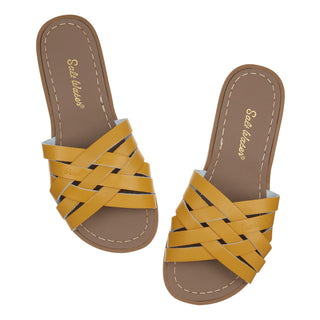 Retro Slide Mustard Kids Sandal - All sandals but Original Tan - Salt-Water Sandals Asia